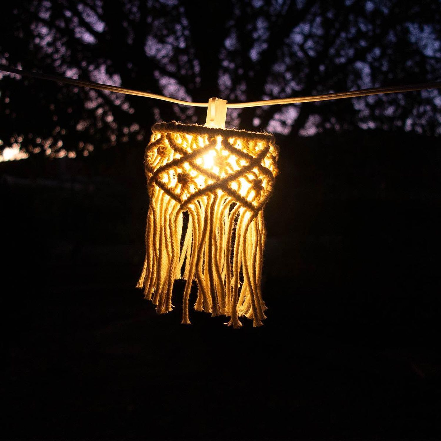 LED Solarlichterkette 5m lang 2700 K warmweiß IP44 Weiß Lampe, Kunst, Kunsthandwerk