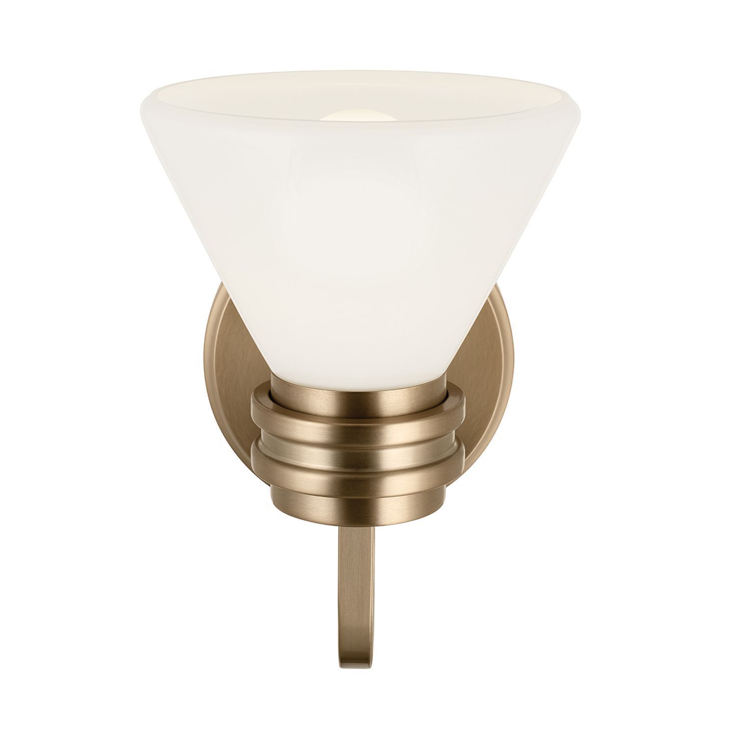 Lampe de salle de bain métal verre avec LED G9 IP44 24 cm de haut Lampe, Leuchte