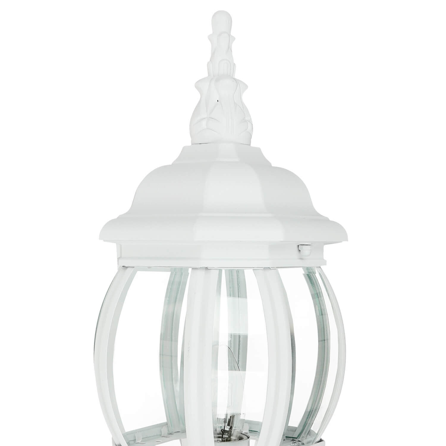 Edle Wandleuchte Weiß BREST außen regenfest E27 Lampe