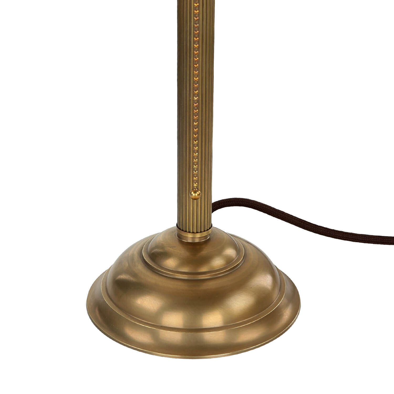 Lampe, Bronze, Rauchrohr