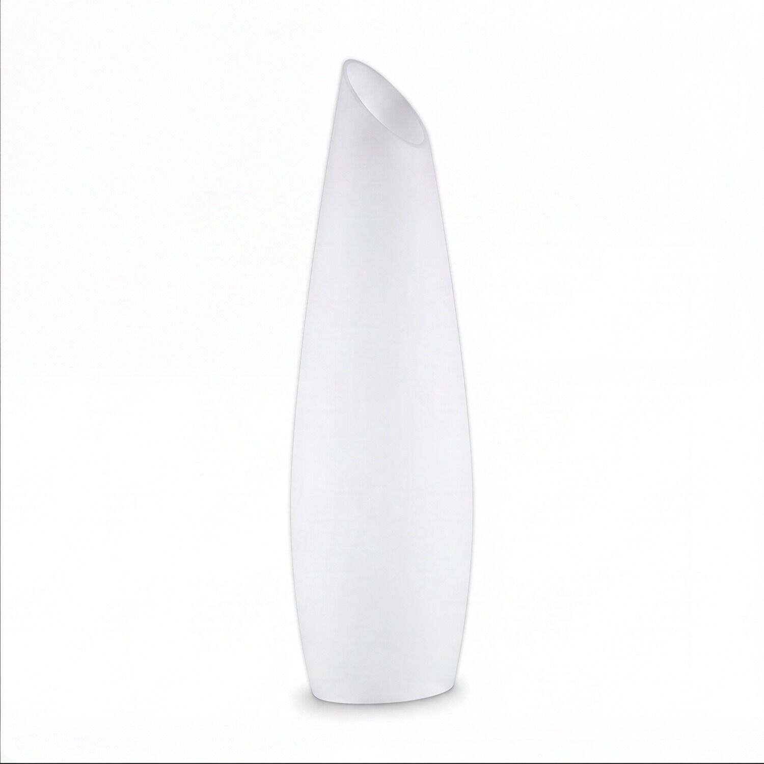 Skulptur, Vase, Porzellan, weiß, organisch
