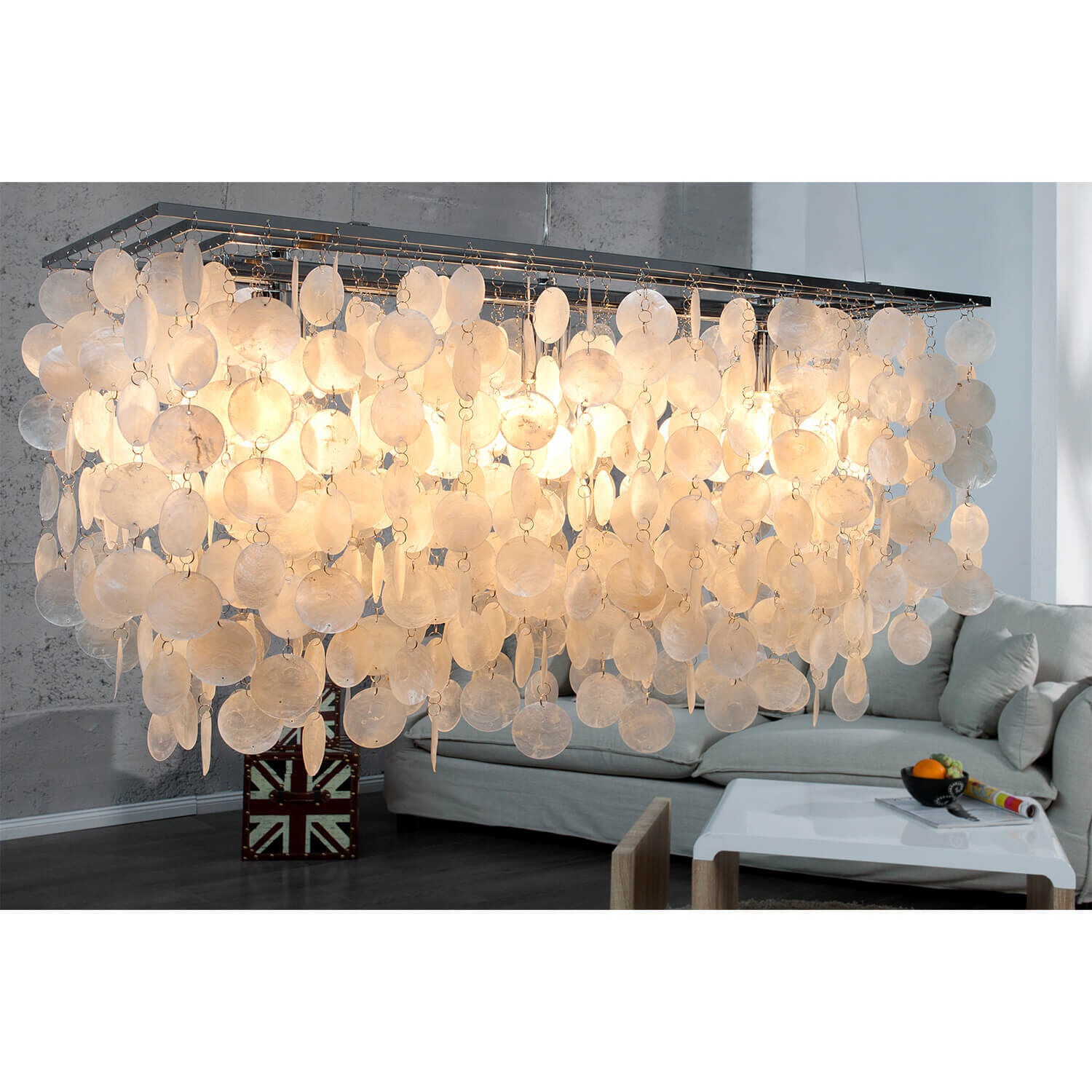 Wohnzimmer Leuchte Modern Perlmutt Lampe, Kronleuchter