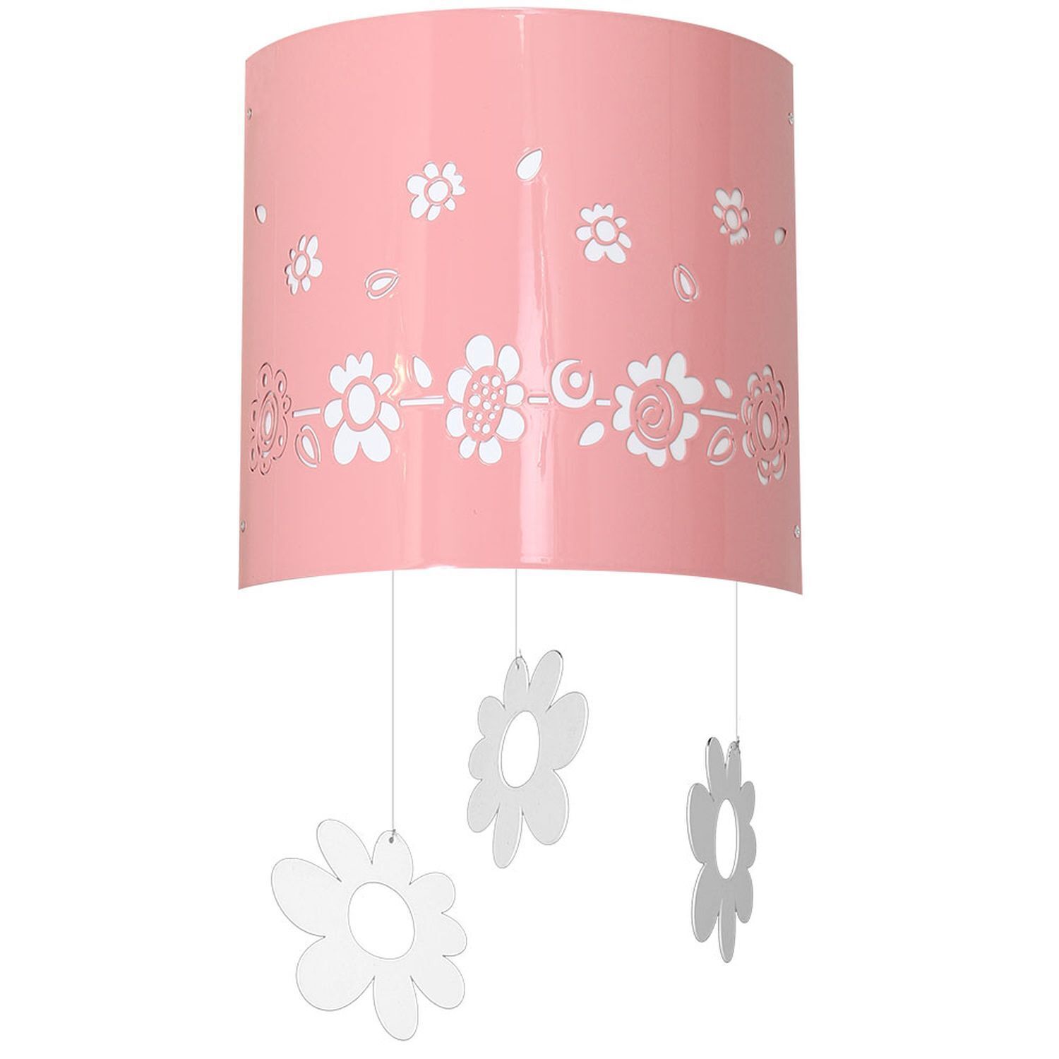 Kinderlampe Rosa Blume Mädchen Wandleuchte