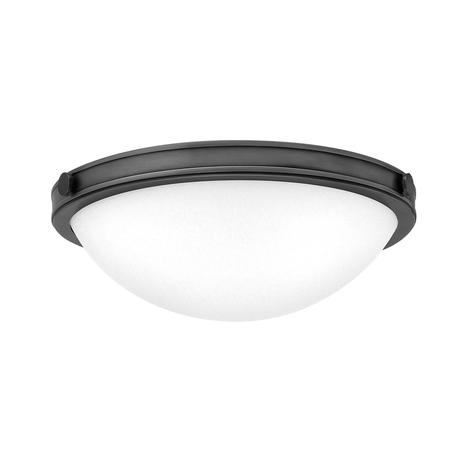 Deckenlampe Metall Glas D: 34,6 cm rund 2x E27