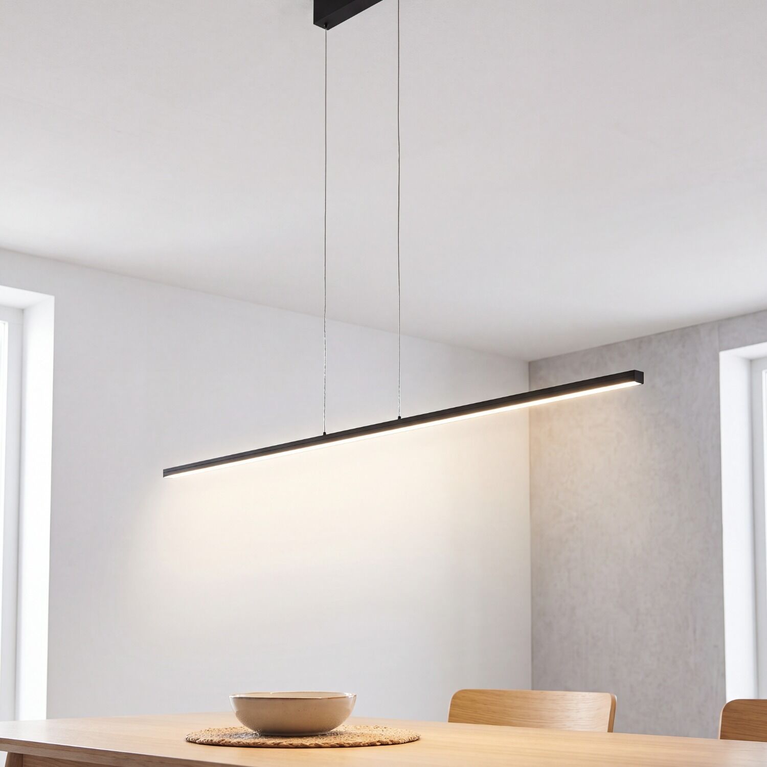 haengelampe-wohnzimmerbeleuchtung-pendelleuchte-radlin-1x-led-mit-27-w-schwarz-modern-minimalistisch-no10850-04.jpg hängende-lampe, linear-light, LED-leuchte, pendelleuchte, minimalistisch