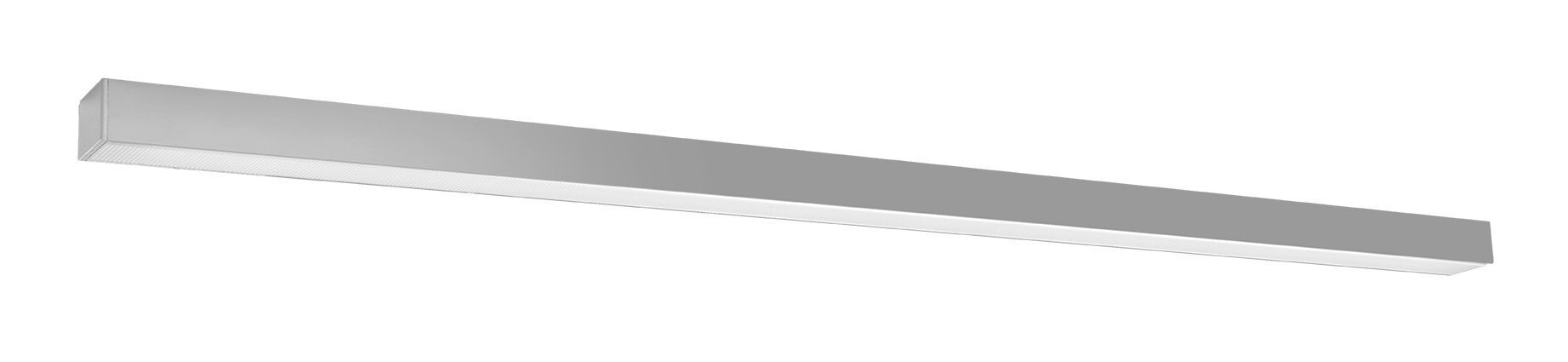 Plafonnier LED 150 cm 4000 K 4940 lm Gris Métal