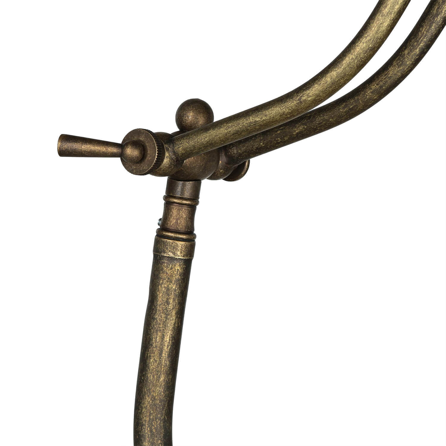 Stehleuchte Bronze Antik Echt-Messing Oslo Bronze, Schwert, Waffe, Sinken, Waschbeckenhahn