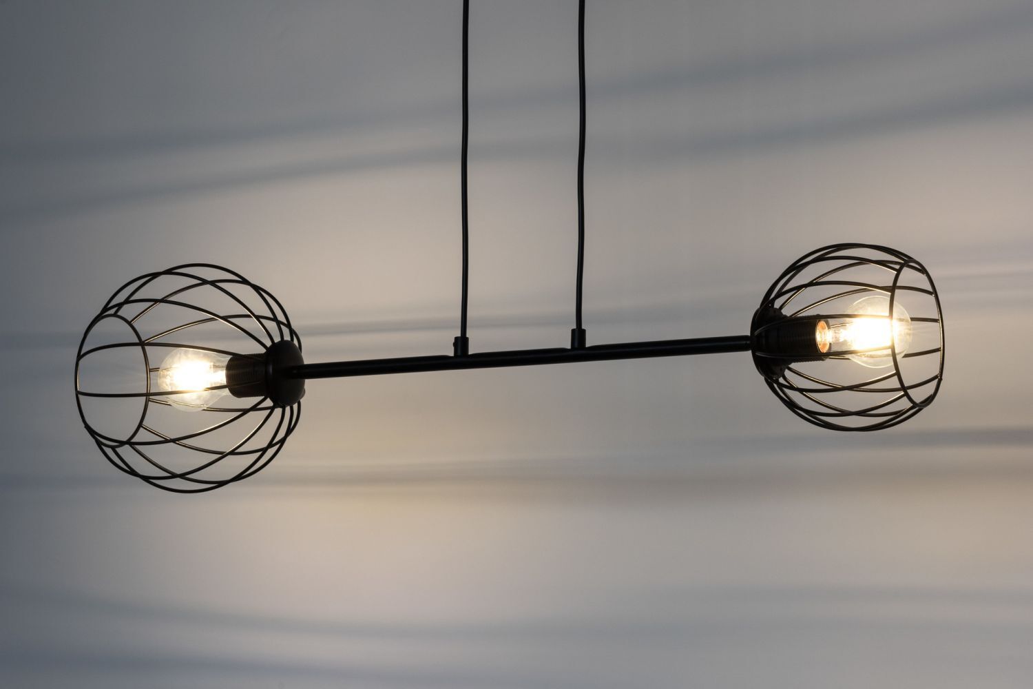 Lampe à suspendre E27 Noir Métal Table à manger Design rétro