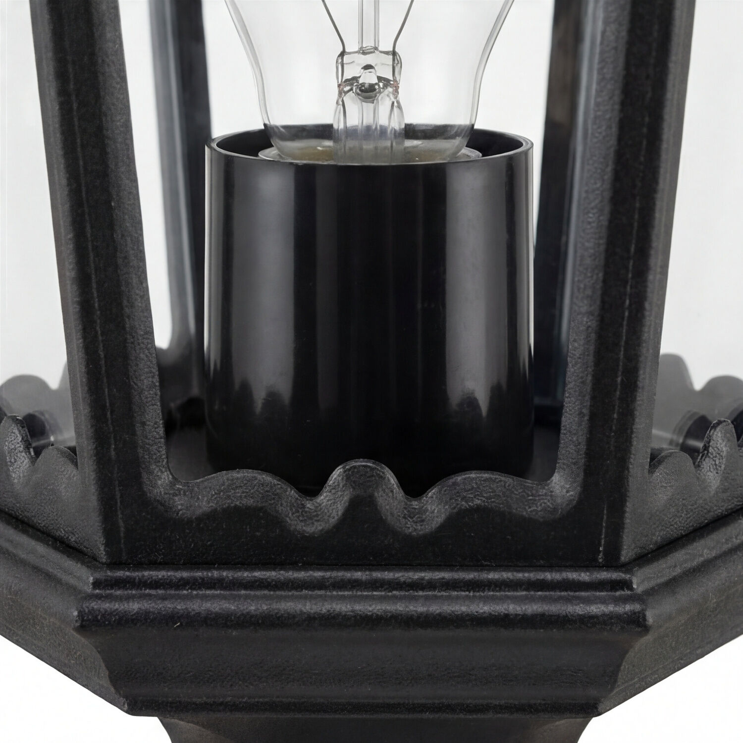 aussen-wandleuchte-aussenlampe-carter-1-flammig-schwarz-rustikal-vintage-06 lampenschirm, glühbirne, metall, schwarz, laterne