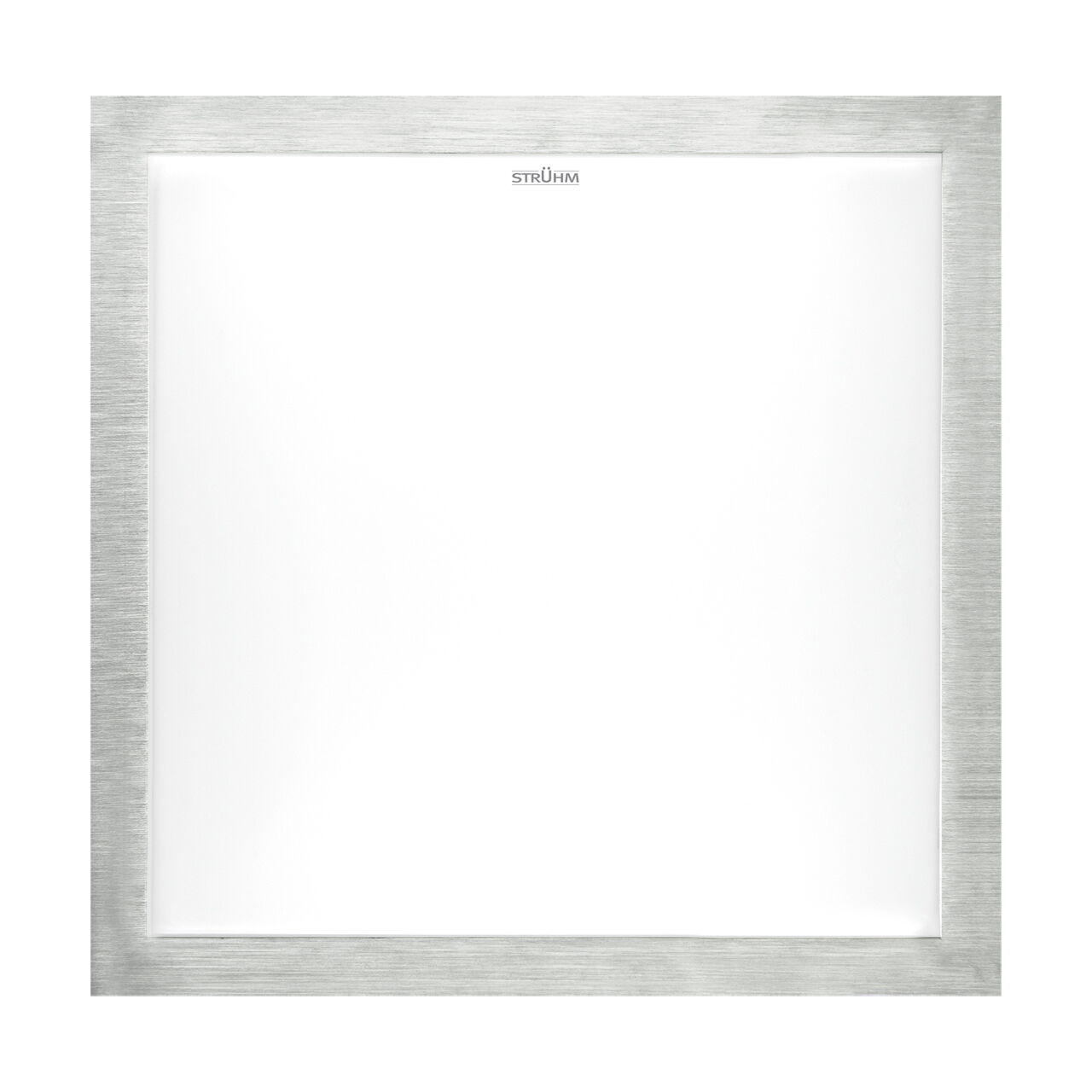 Lampe de plafonnier LED salle de bain L : 37 cm IP44 4000 K argent blanc