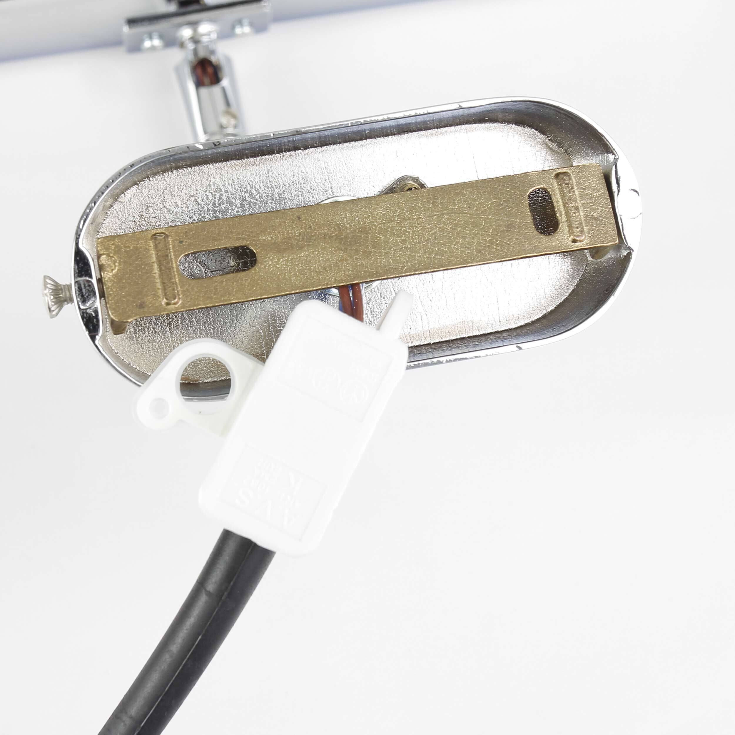 Bilderleuchte Chrom 30cm Echt-Messing Adapter, Elektronik