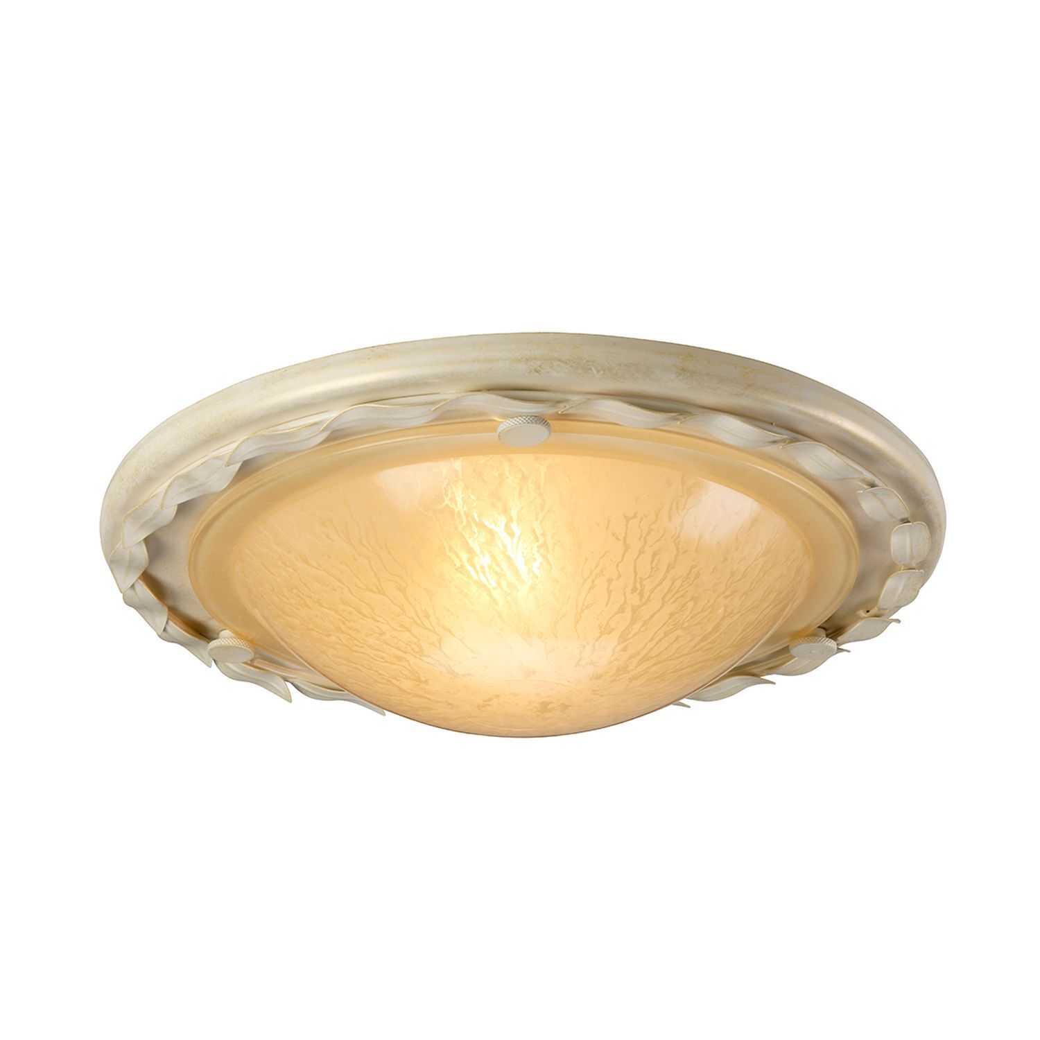 Deckenleuchte GOTICA 6 Creme Ø30cm Design Lampe Deckenleuchte, Leuchte
