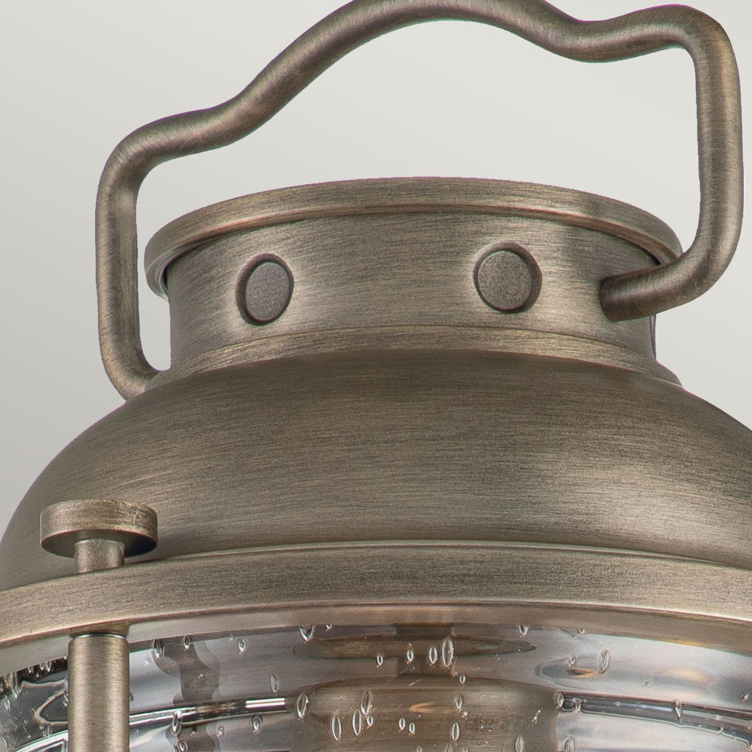 Wandleuchte außen Aluminium Glas 34,6 cm hoch IP44 E27 Lampe, Laterne