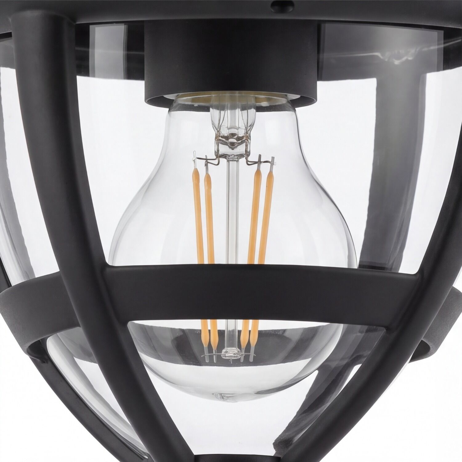 Glühbirne, LED-E27, klar, Edison-Stil, Lampenfassungen