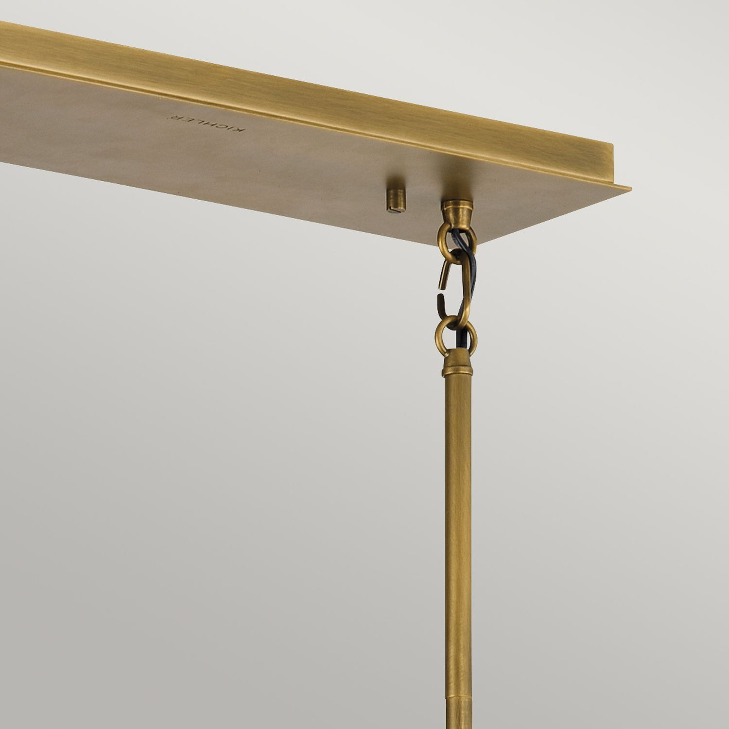 Suspension noir laiton L : 101,6 cm 5x E27 métal