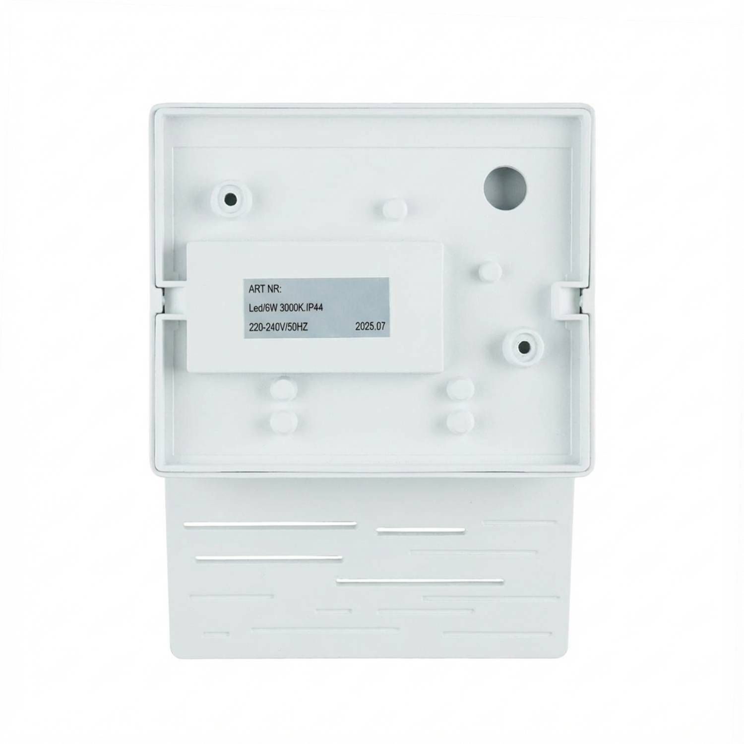 LED Wandlampe außen IP44 15 cm 6 W 700 lm Alu Glas Computerausrüstung, Elektronik, Hardware, Überwachen, Bildschirm