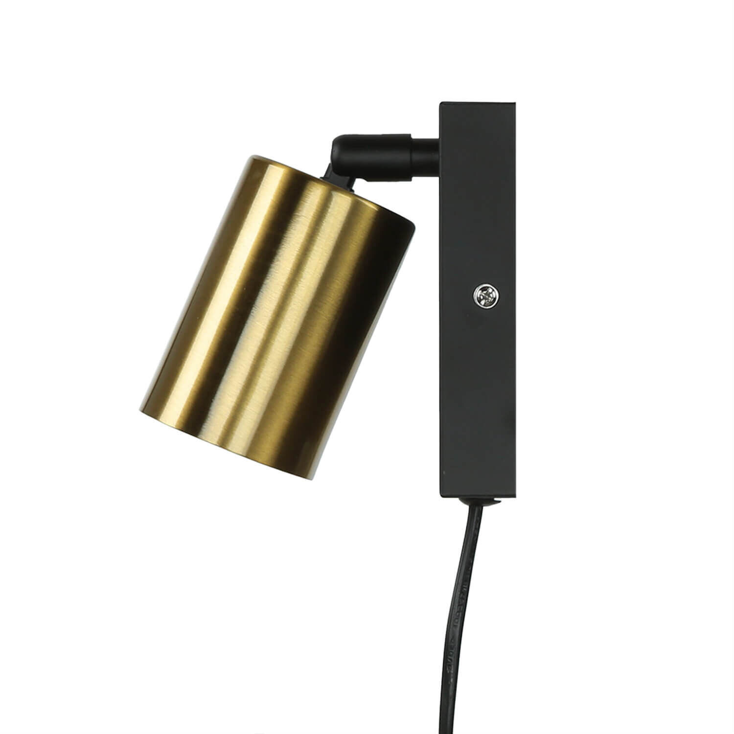 Wandlampe mit Schalter Kabel GU10 verstellbar