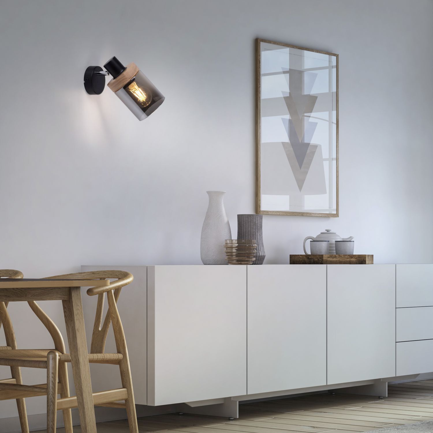 Moebel, Anrichte, Innenarchitektur, Lampe, Beleuchtung