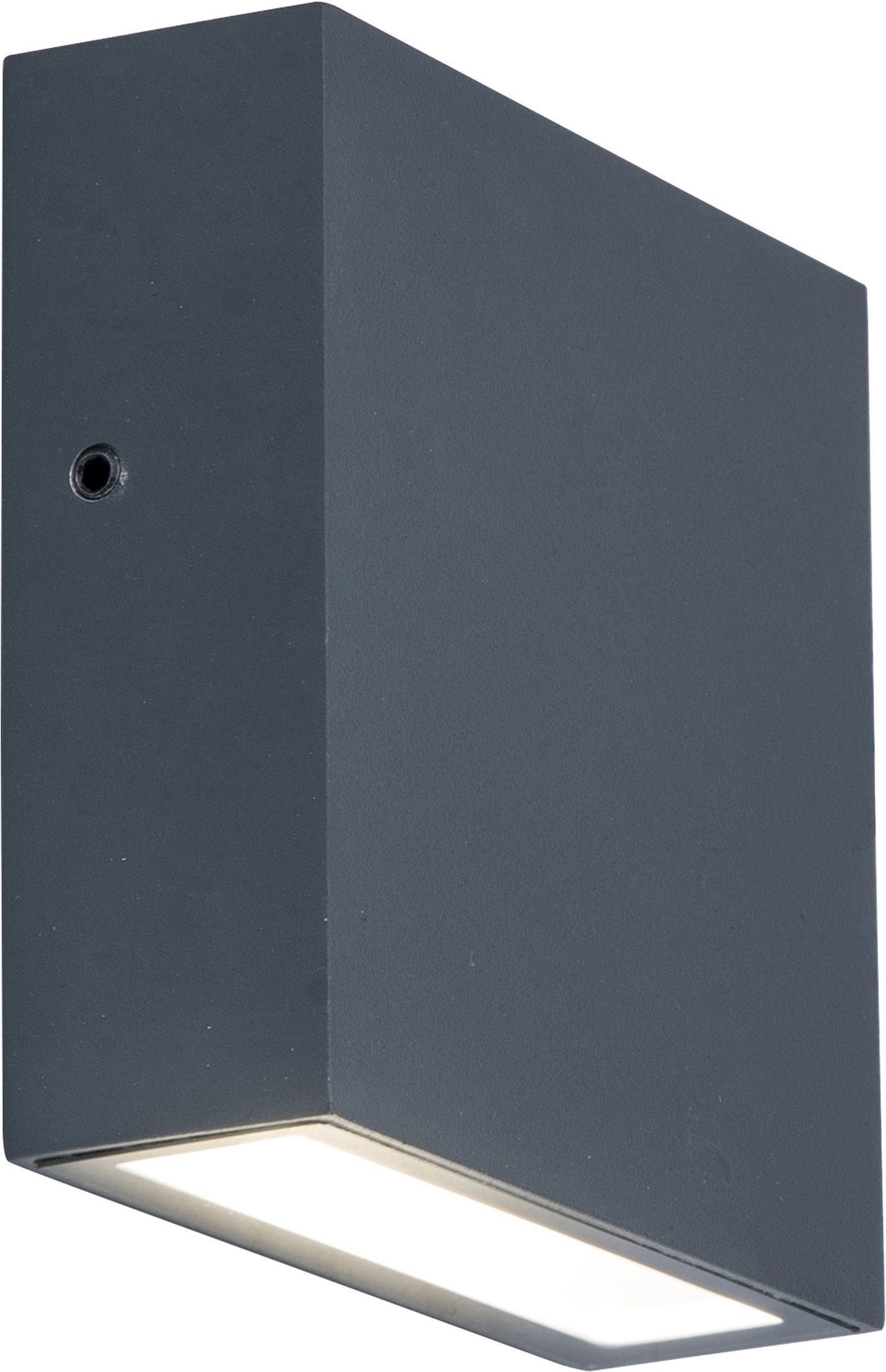 LED Außenleuchte Wand Anthrazit IP54 4000 K Up Down