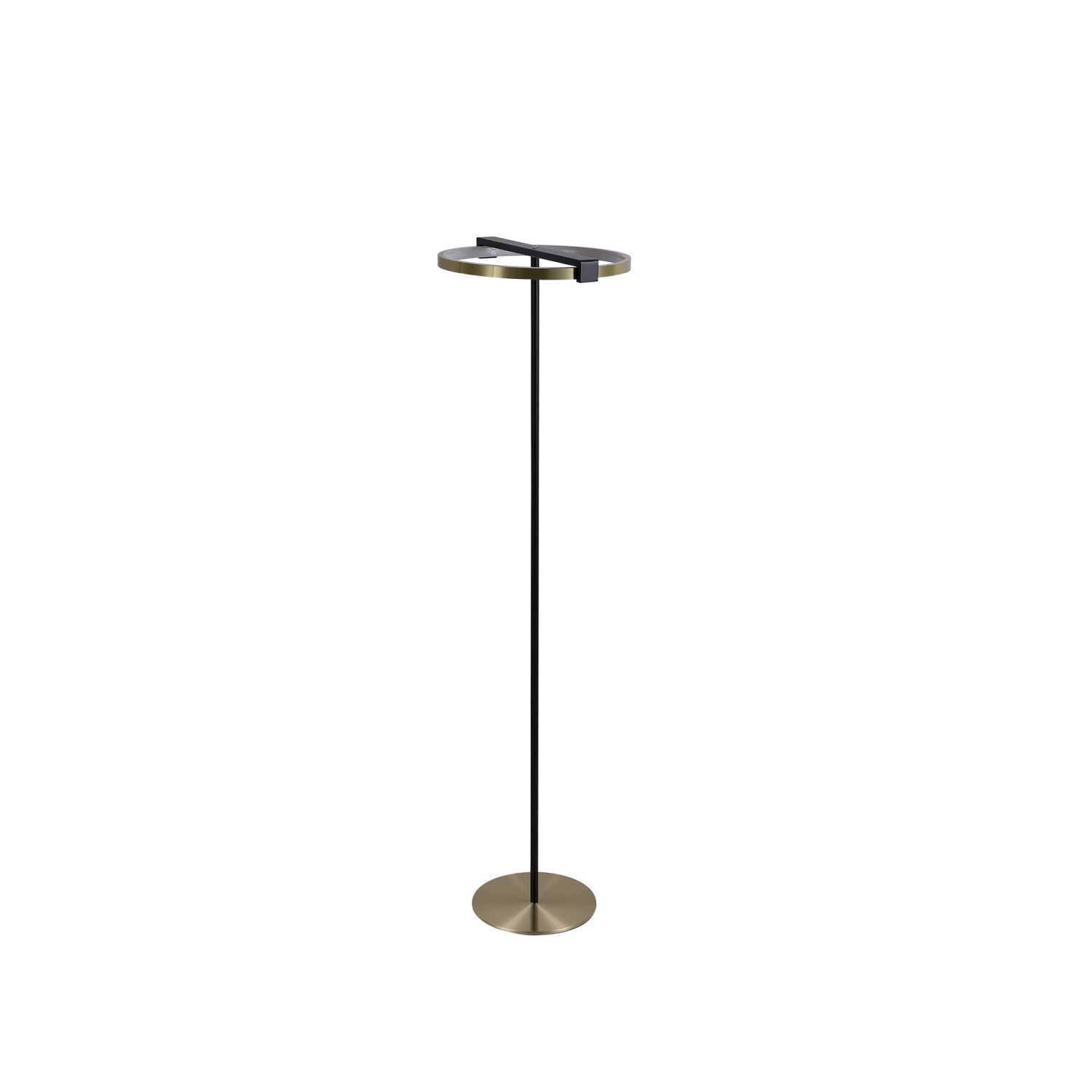 Dimmbare LED Stehleuchte Touch 2700 K Metall in Gold