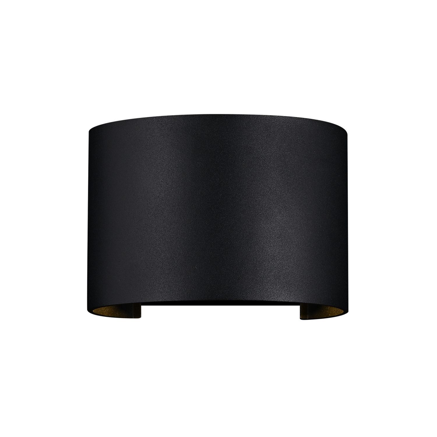 Lampe LED d'extérieur murale métal IP54 Up Down 400 lm noir Lampe