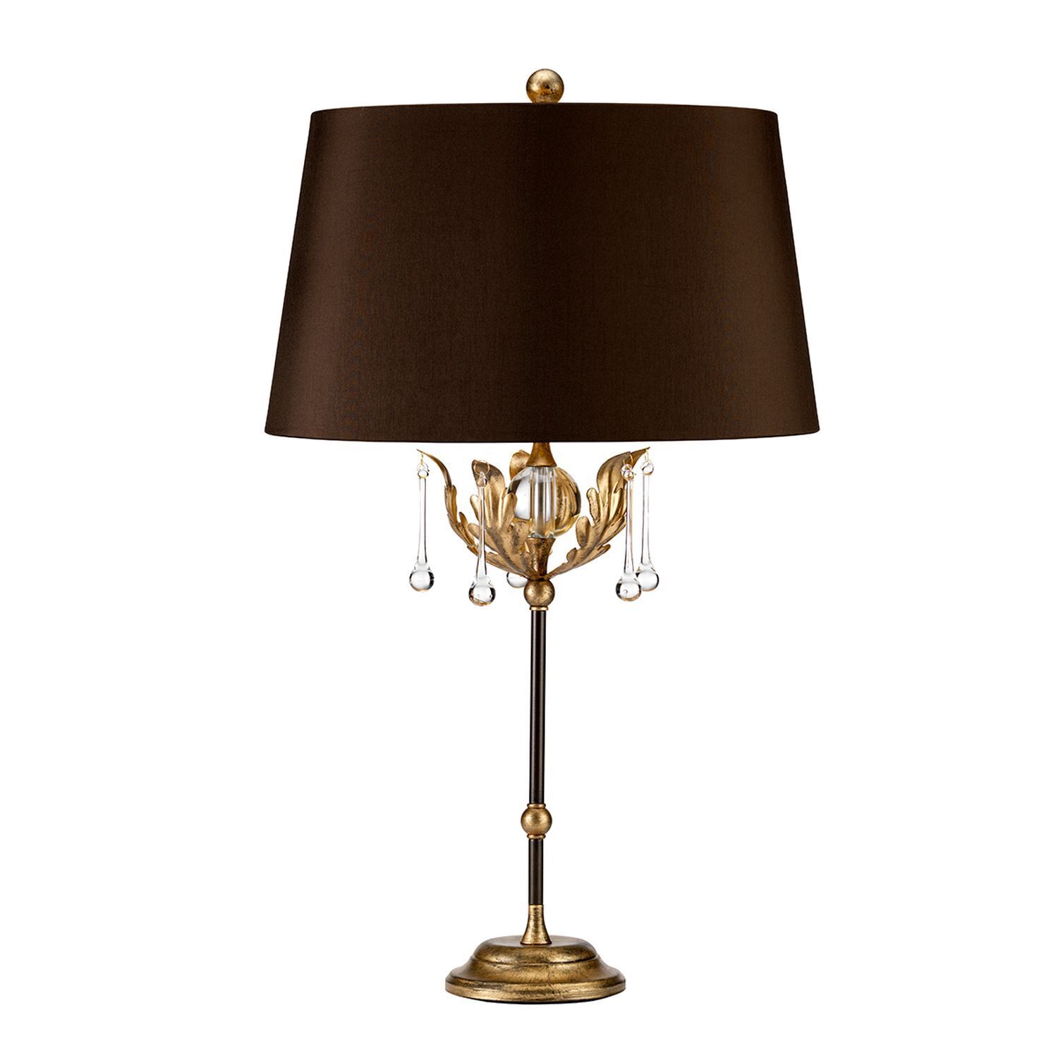 Lampe de table design Abat-jour en tissu 72cm de haut Classique