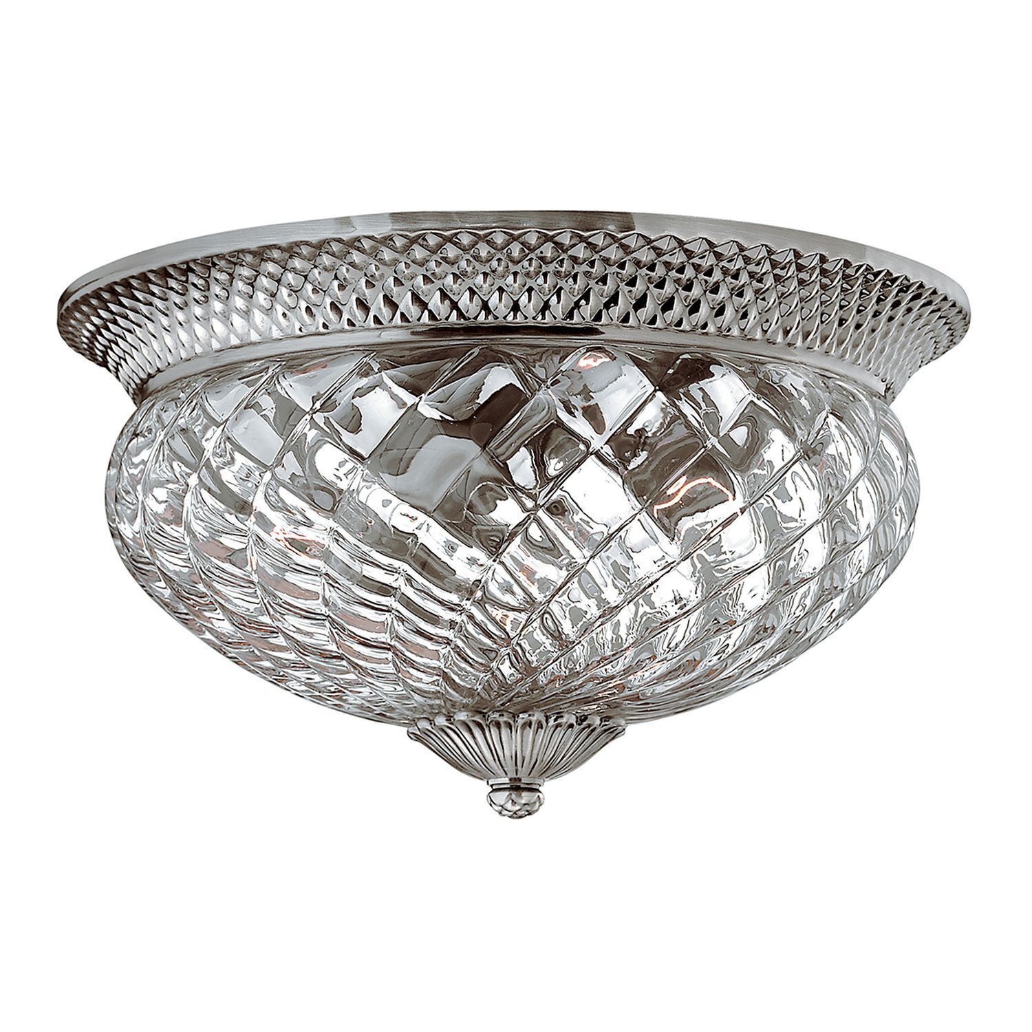 Deckenleuchte ANABELL 8 Nickel Ø41cm Design Lampe