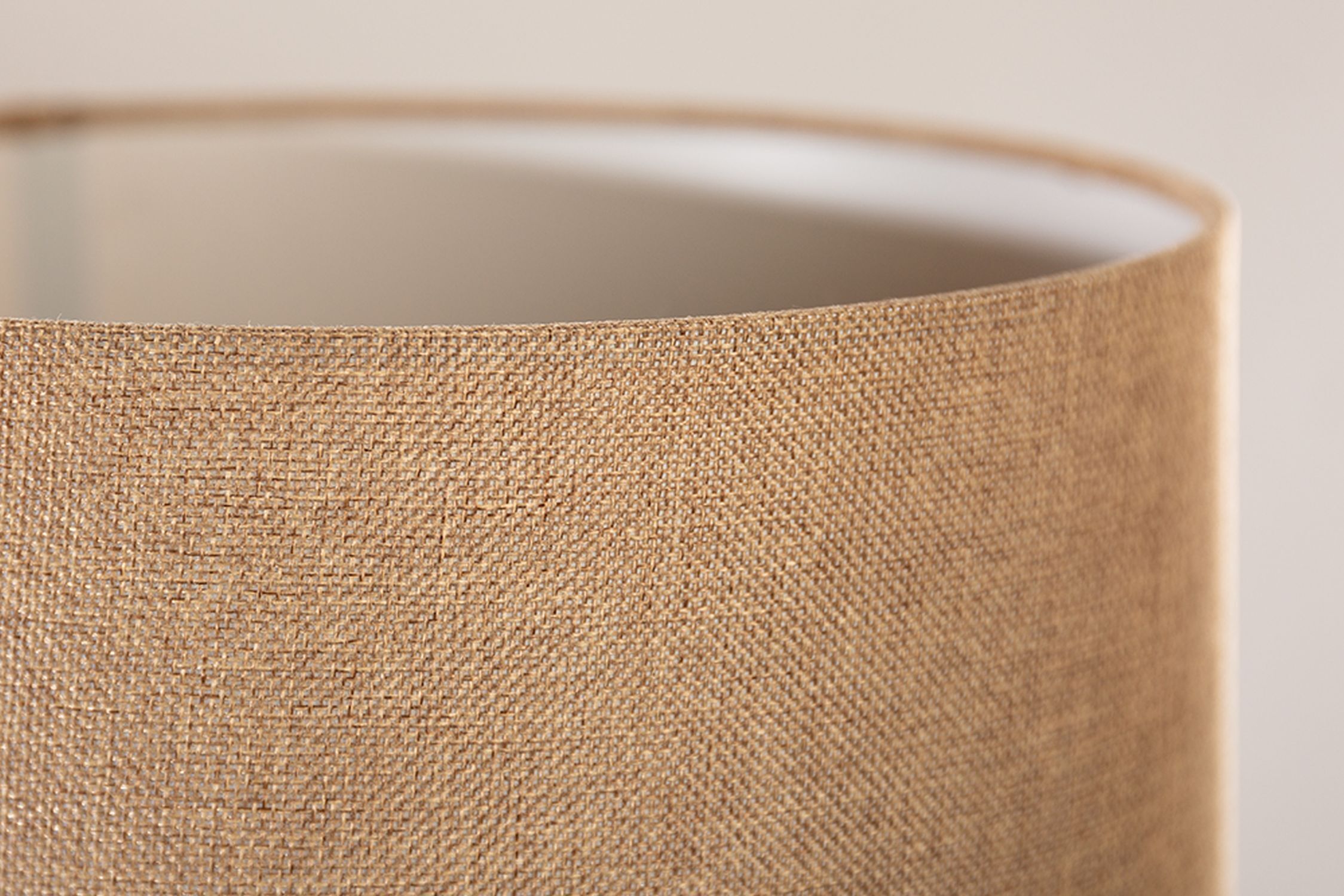 Lampenschirm, Beige, Stoff, Textur, Runder Rand