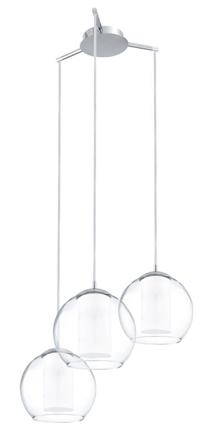 Suspension décorative Bolsano Blanc Ø50,5cm 3-Flmg