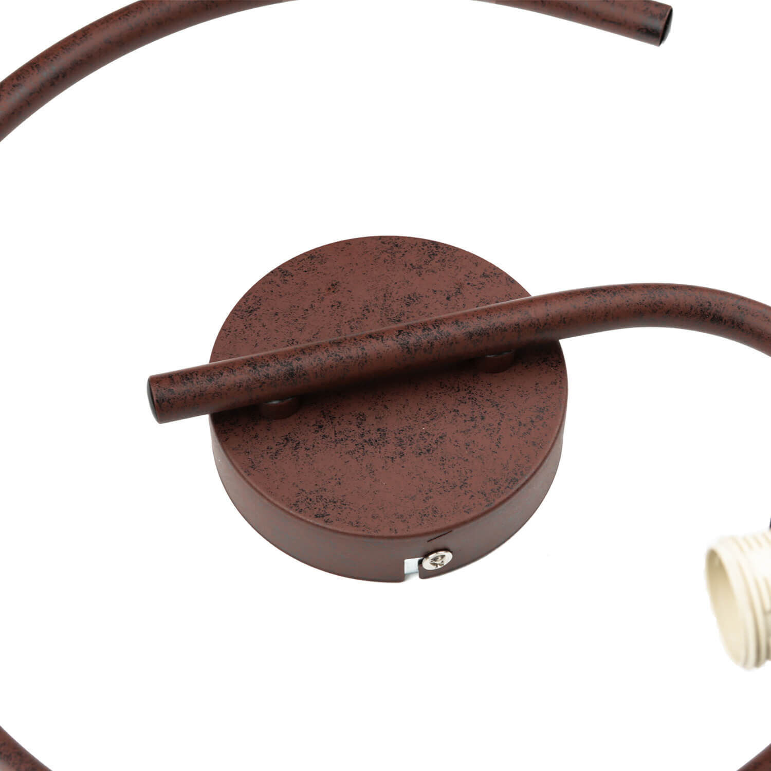 Geometrischer Spot Metall Retro in Rostbraun MIA Geometrischer Spot Metall Retro in Rostbraun MIA