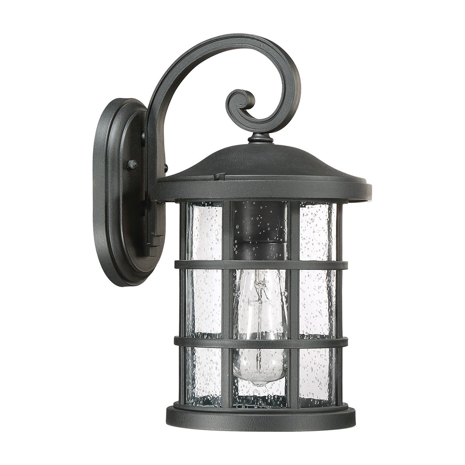 Lampe d'extérieur Mur IP44 E27 Verre Rustique Cour Maison