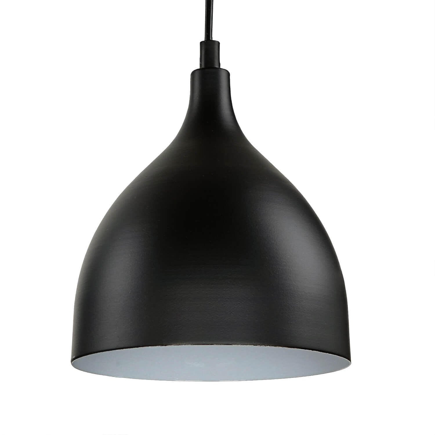 Lampe à suspendre NOAK en noir 3-flmg