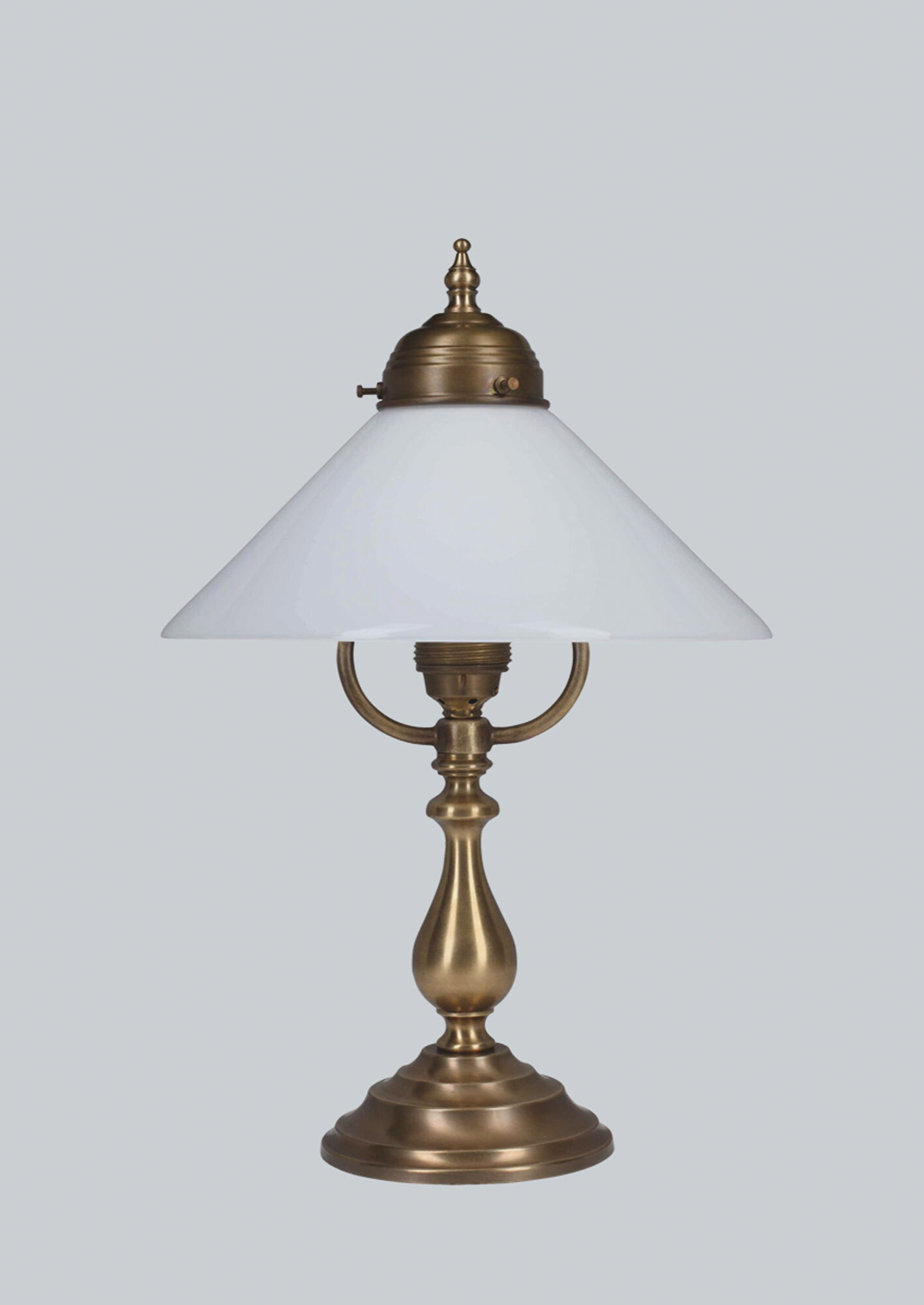 Jugendstil Messinglampen