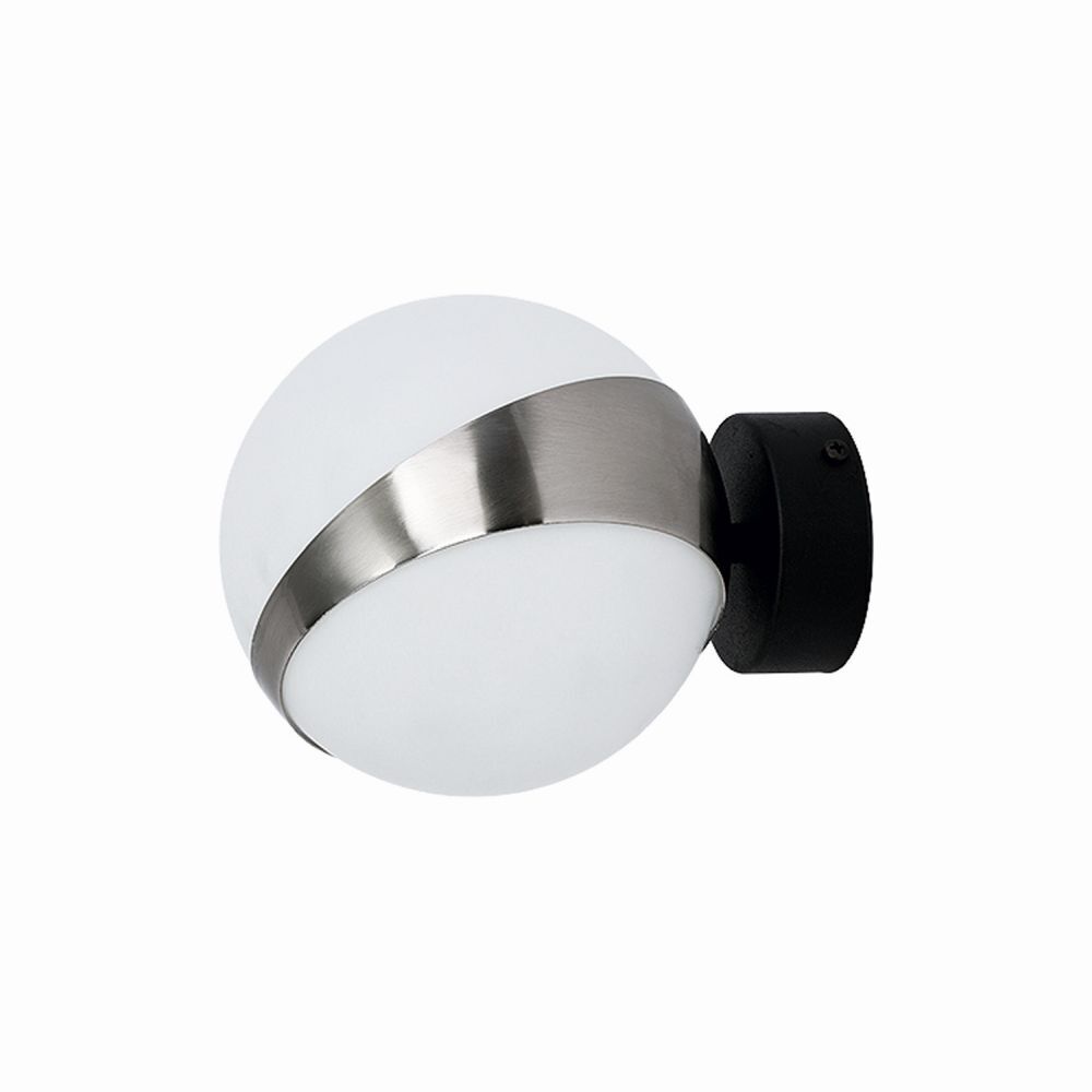 Applique murale Blanc Nickel Boule Verre Lampe SPHERICAL