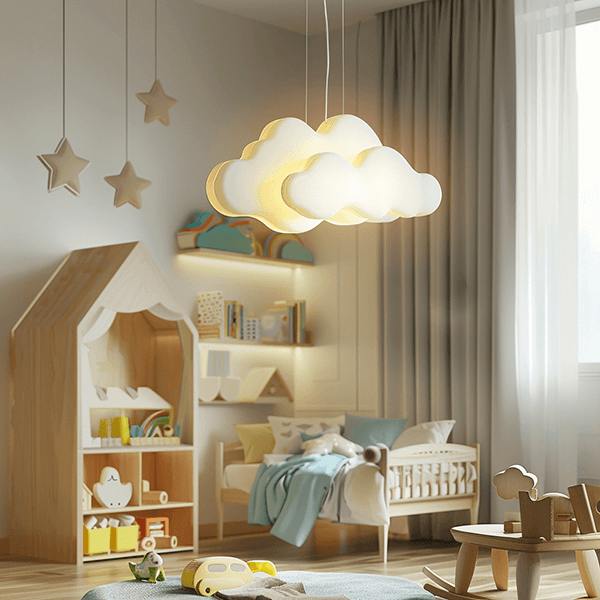 Kinderzimmerlampen Hängelampe, Wolkenlampe, Kinderzimmer, Deckenleuchte, Nachtlicht
