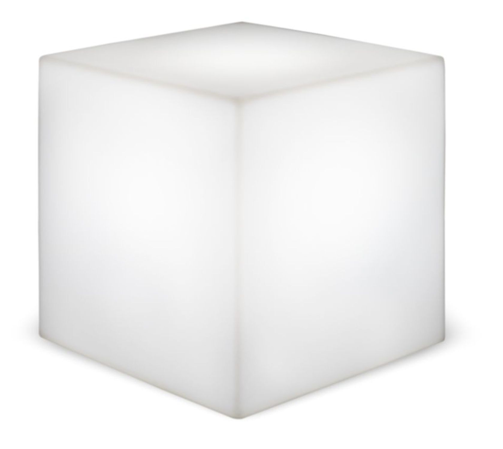 Cube lumineux Câble Connecteur Blanc L : 40 cm IP65 E27 LED 2700 K