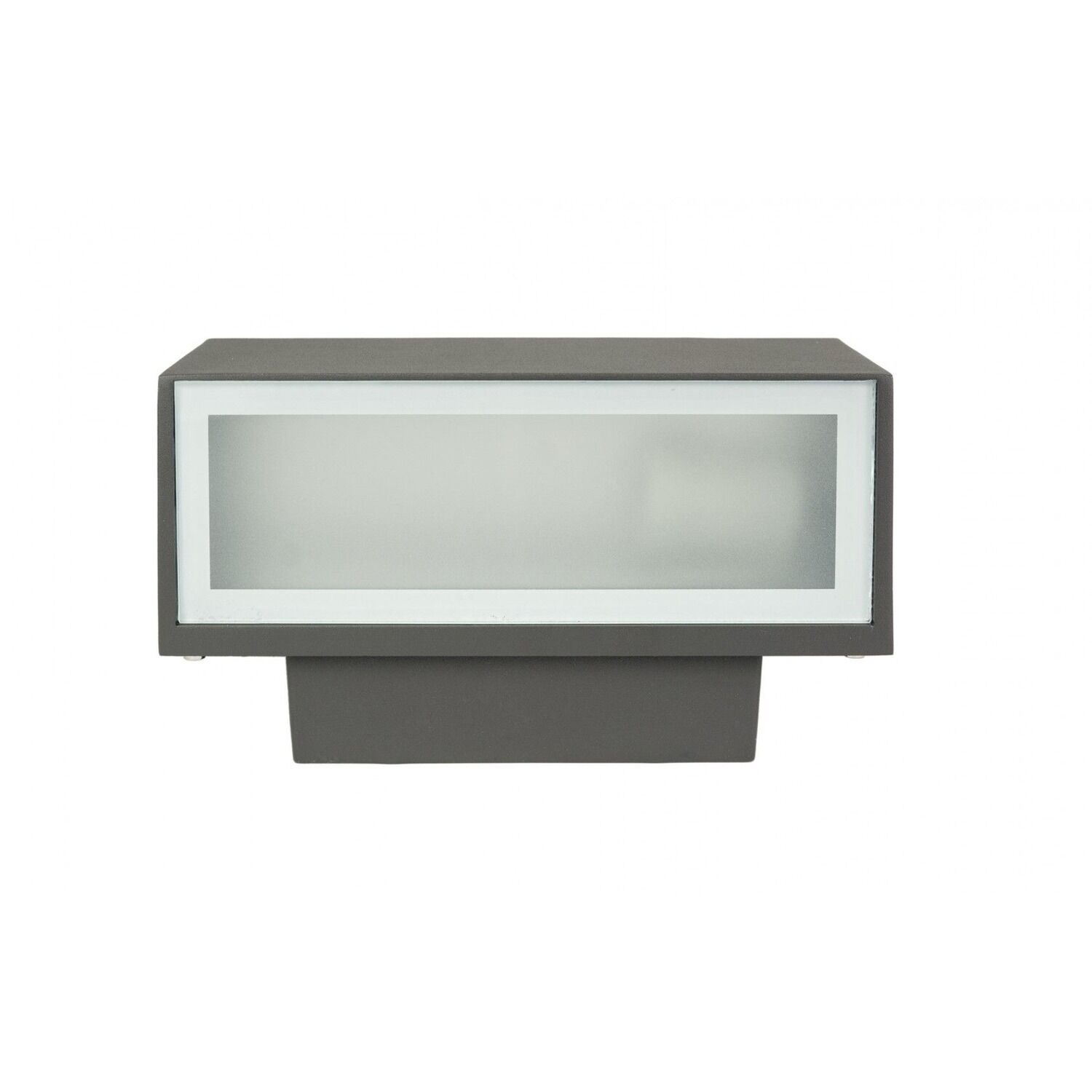 le51651-wandlampe-terrasse-garten-aussen-metall-glas-matt-modern-anthrazit-04 briefkasten, postkasten, grau, rechteckig, vorderseite