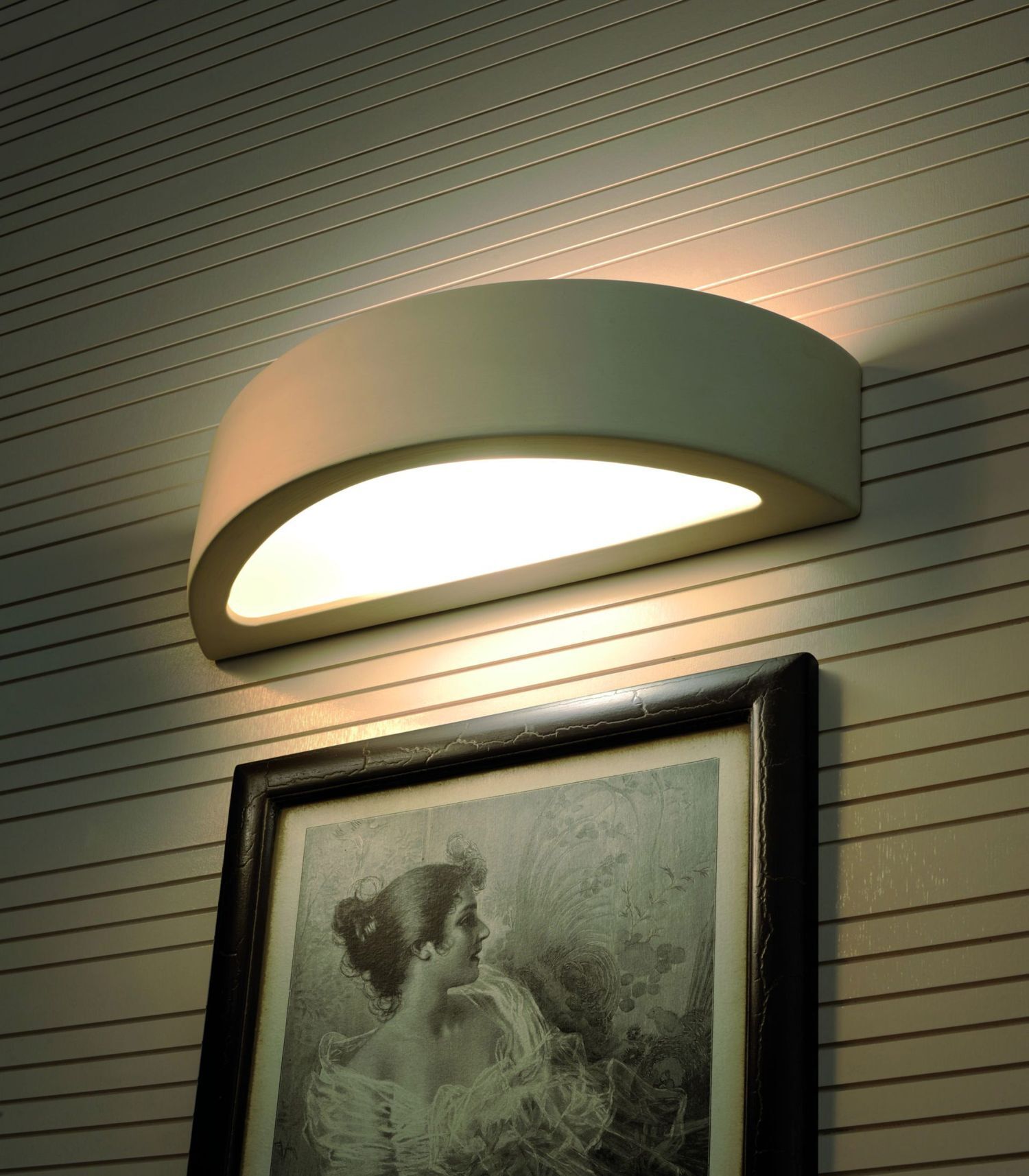 Lampe plâtre Blanc Peinte lumière élégante E27 ORION Deckenleuchte