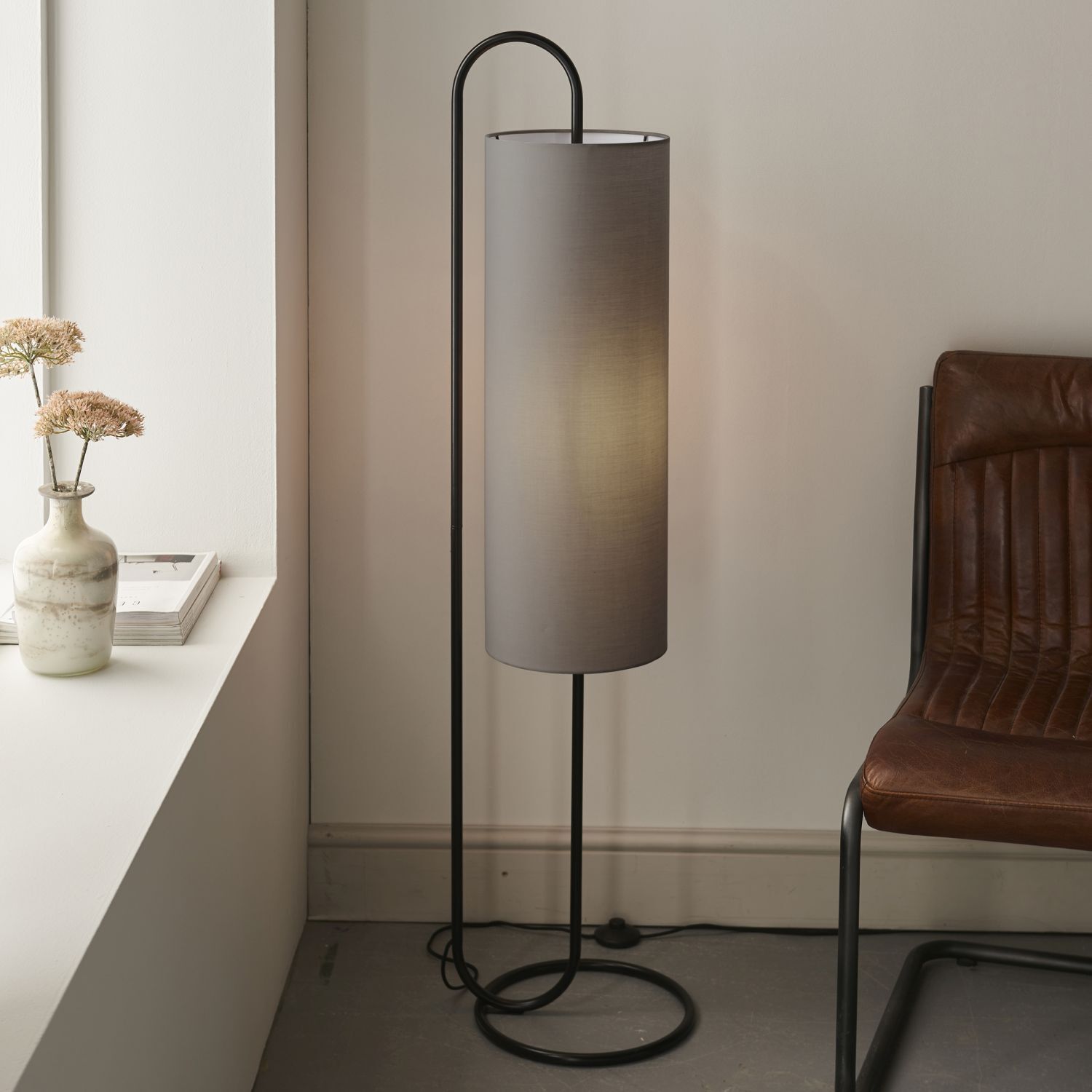 Lampe, Stuhl, Mobiliar, Stehlampe
