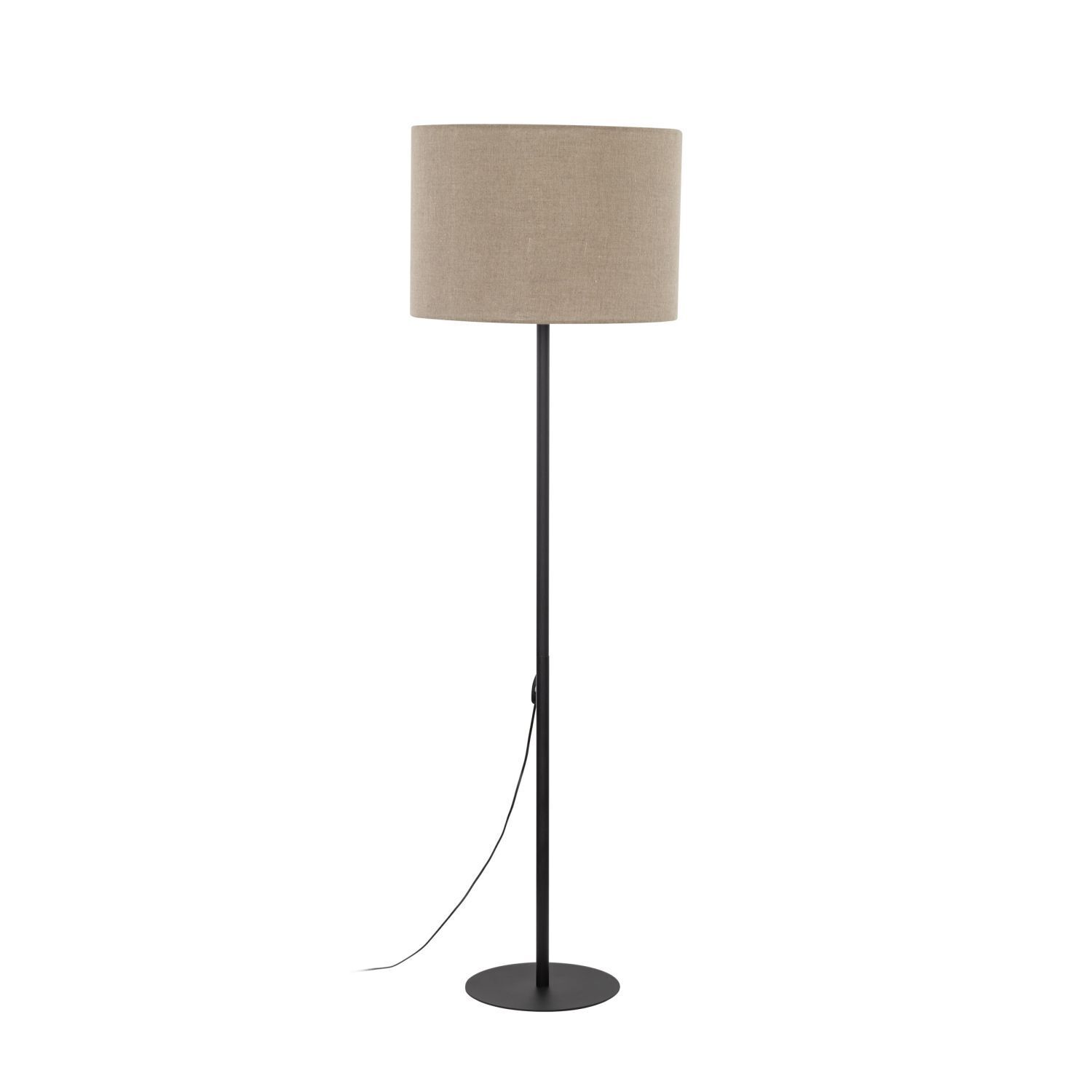Lampadaire 165 cm Ø 50 cm Métal Jute E27 MARINUS Lampe, Lampenschirm