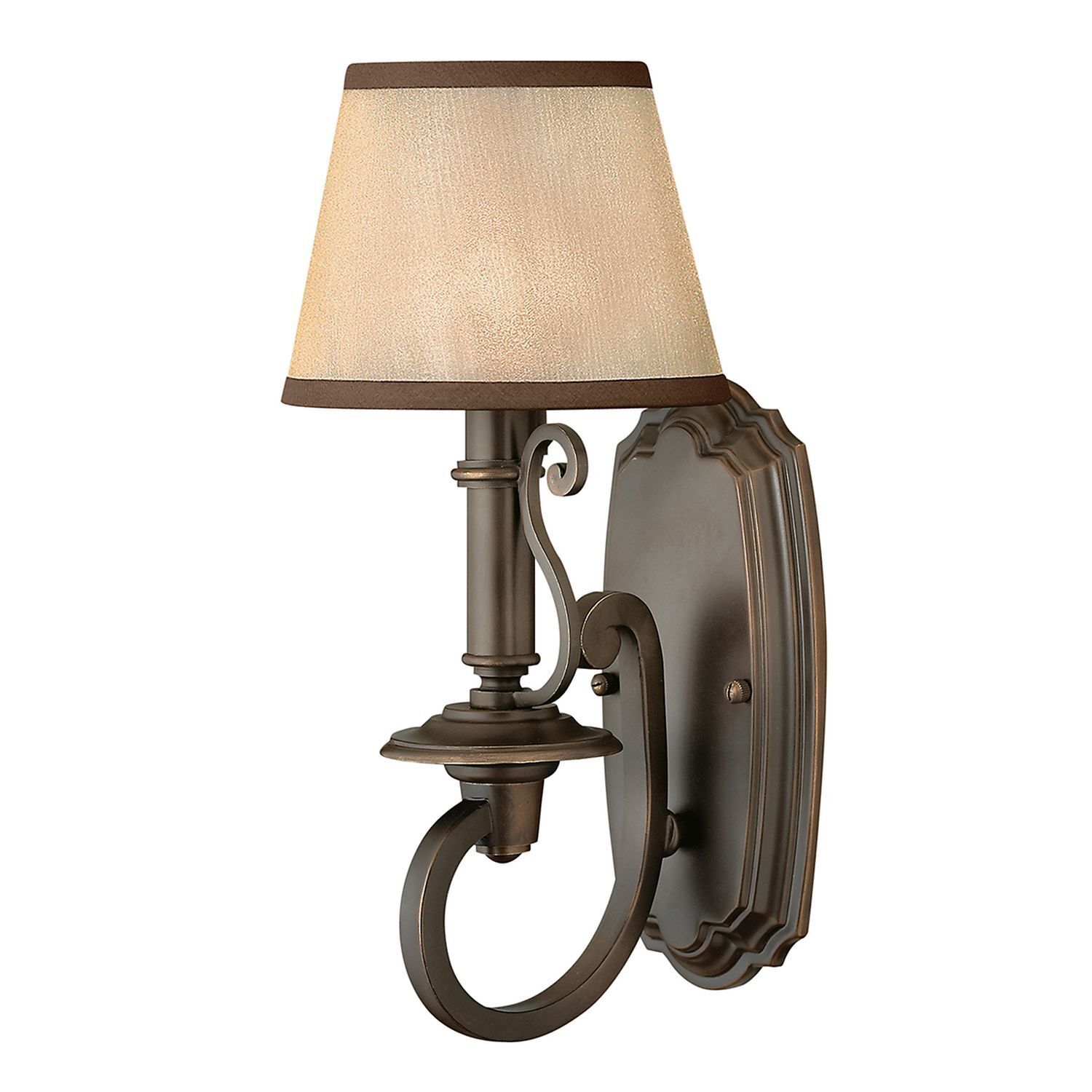 Rustikale Wandlampe ANABELL 9 in Bronze B:17 Lampe