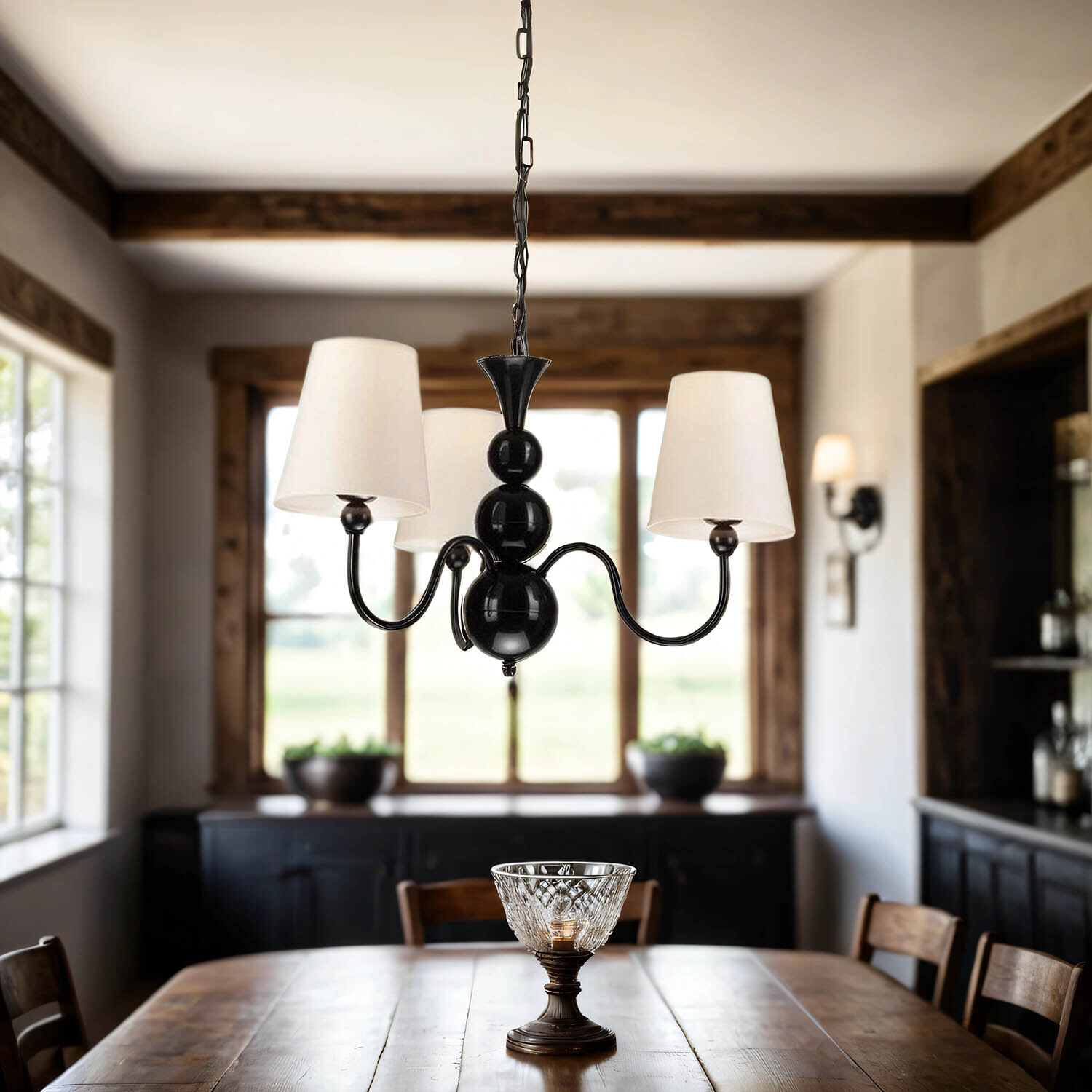 Esszimmer, Esstisch, Tisch, Lampe, Tischplatte