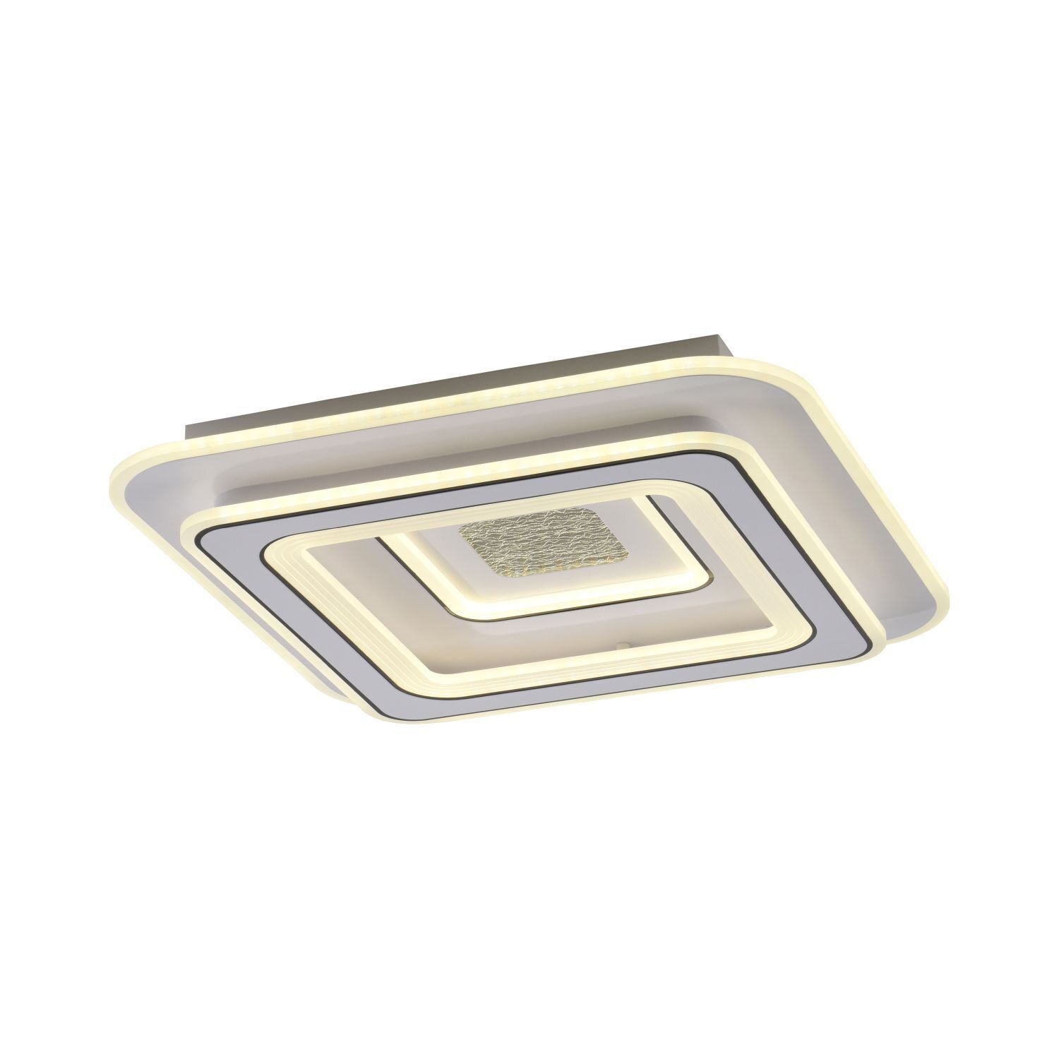 Lampe de plafonnier LED Variateur Télécommande 6500 lm Veilleuse Deckenleuchte