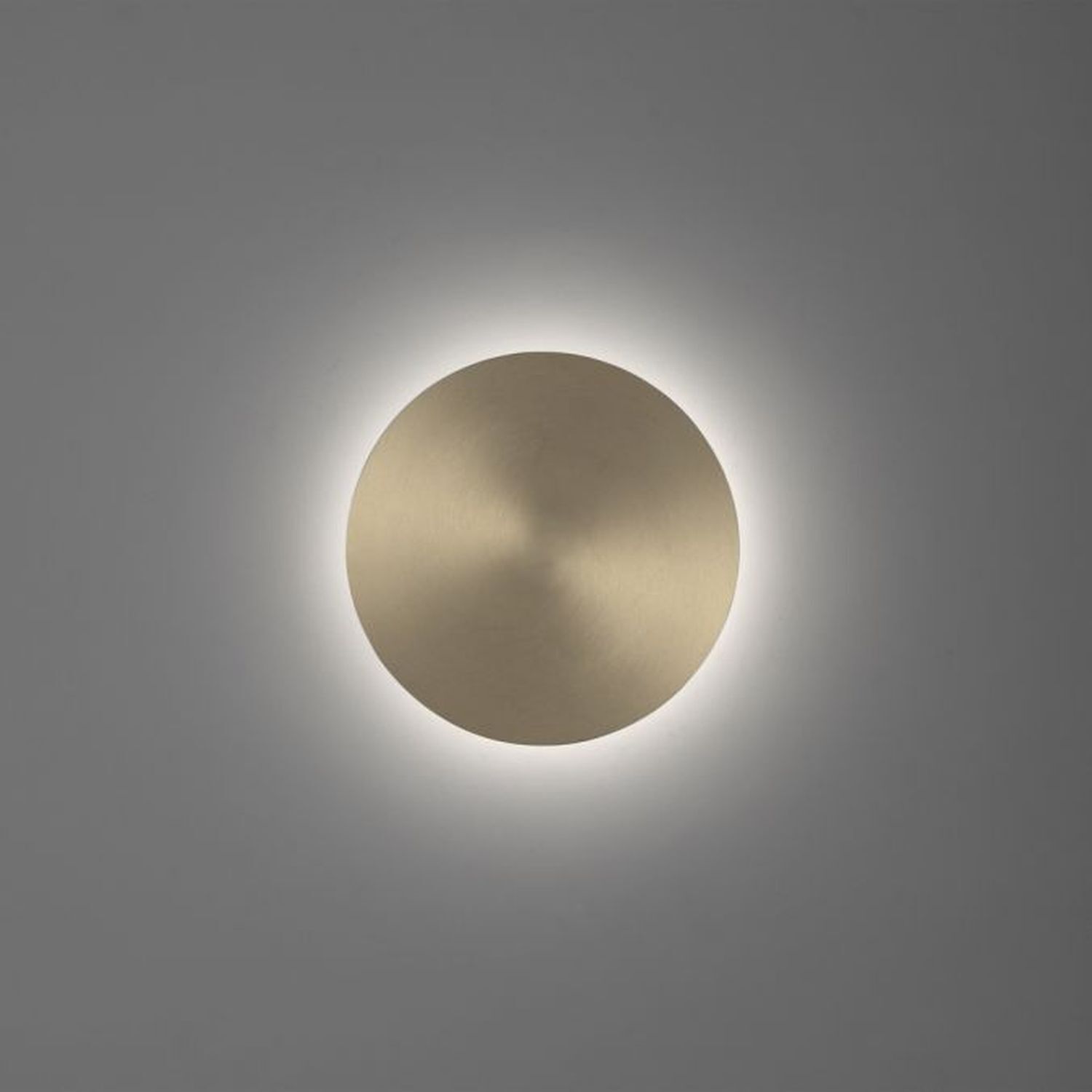 LED Akku Wandlampe in Messing dimmbar mit Fernbedienung