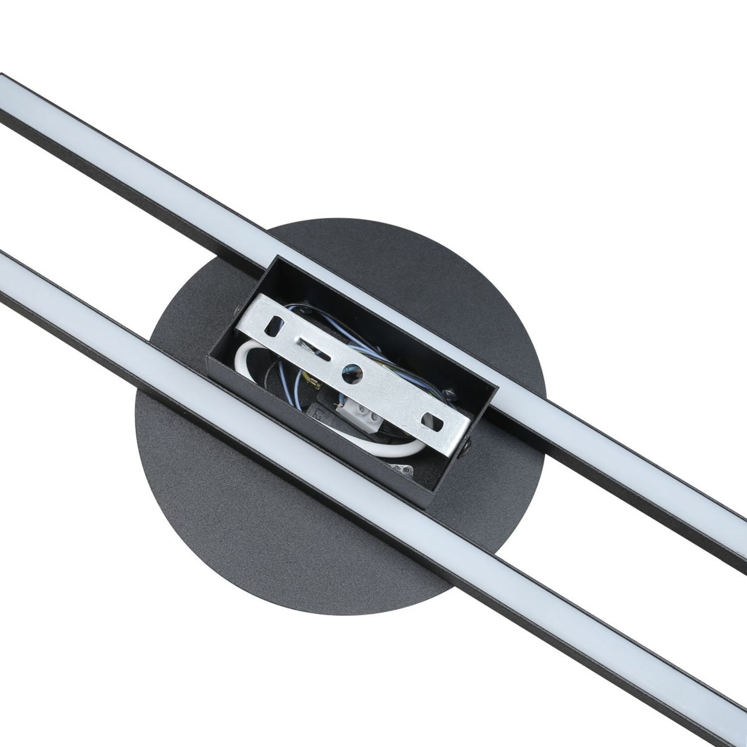 Applique indirecte LED Noir 3000 K Métal 86 cm de long Applique indirecte LED Noir 3000 K Métal 86 cm de long