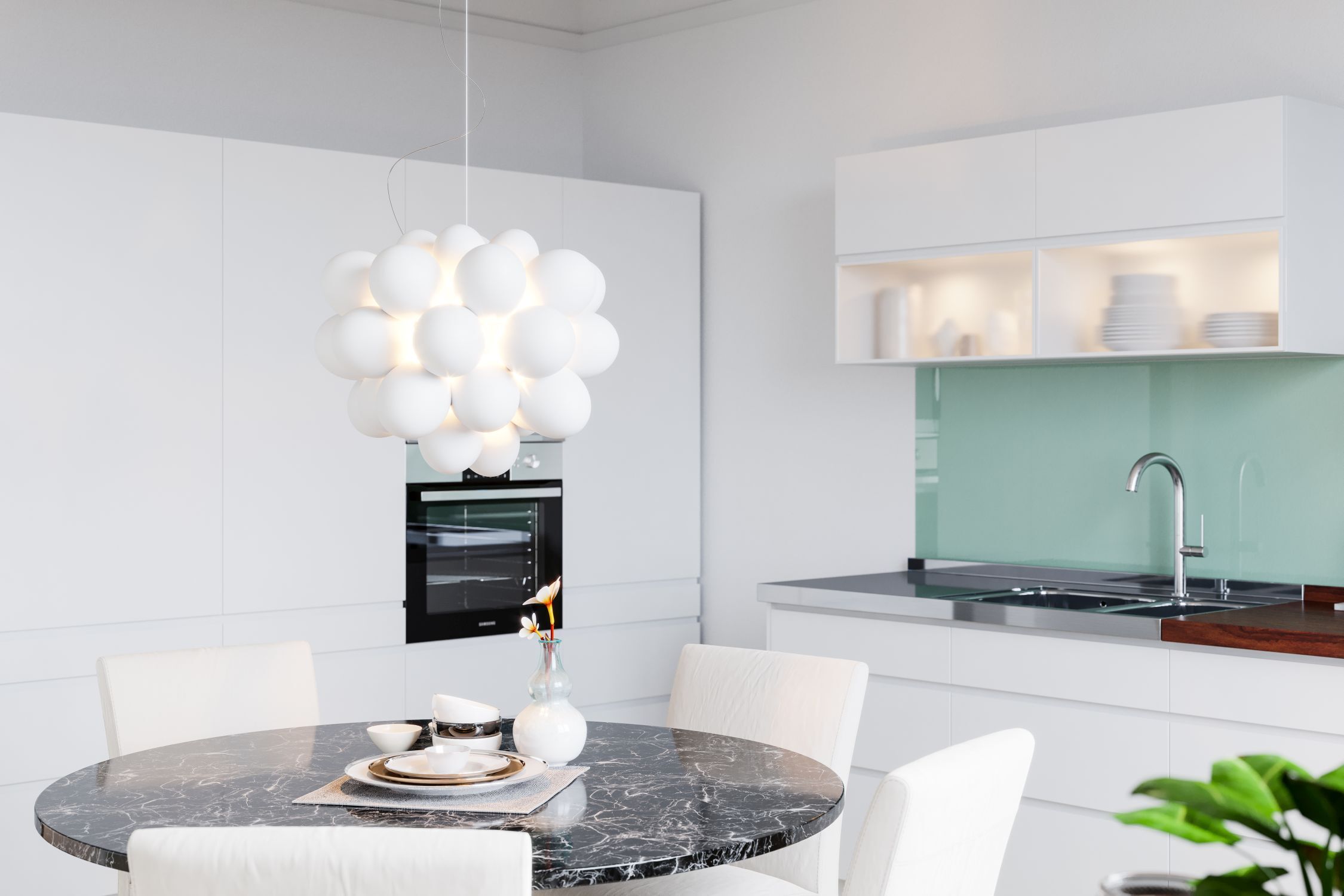 Innenarchitektur, Esszimmer, Esstisch, Tisch, Küche