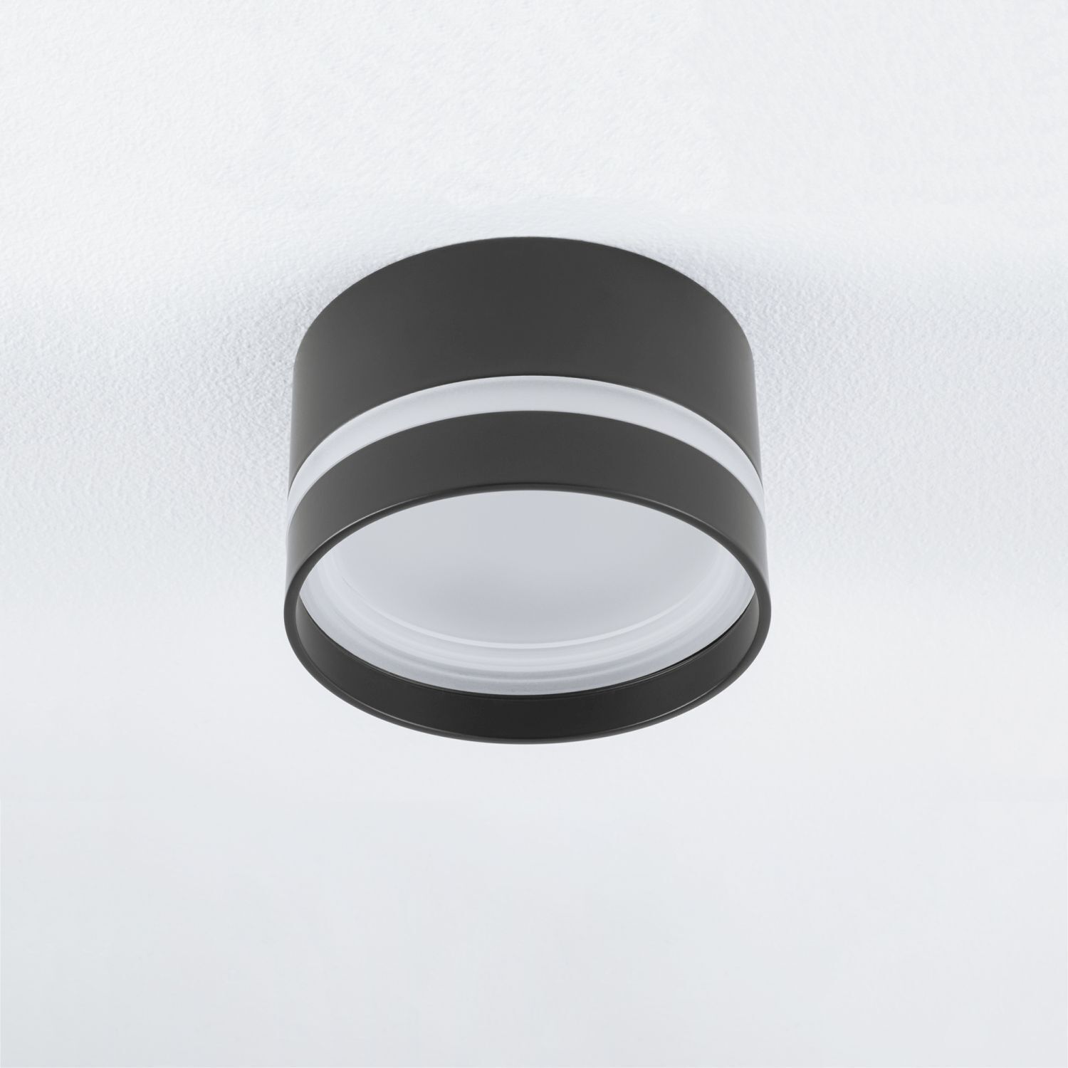 Spot encastré Noir GX53 Ø 8,5 cm Aluminium Moderne