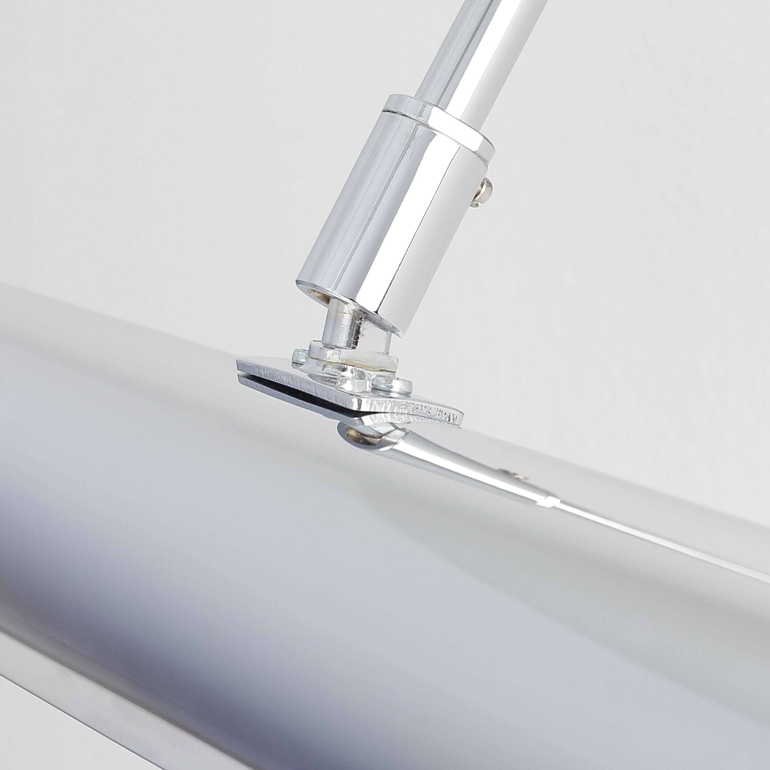 Bilderleuchte Chrom 30cm Echt-Messing Sinken, Waschbeckenhahn