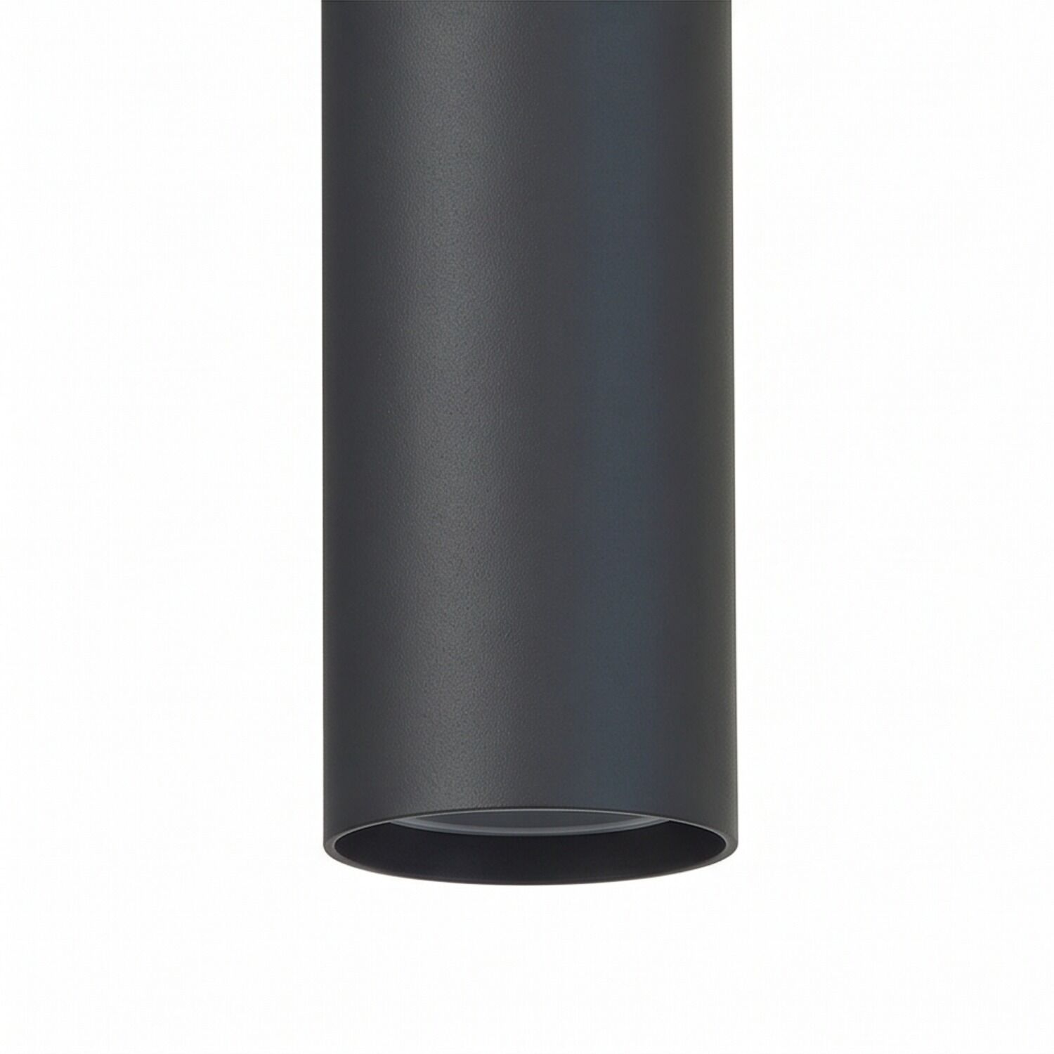 le93526-wandlampe-schlafzimmer-flur-wohnzimmer-innen-metall-modern-2-flammig-gu10-ip20-schwarz-03 Lampenrohr, Metall, Dunkelgrau, Öffnung unten, Oberflächenstruktur