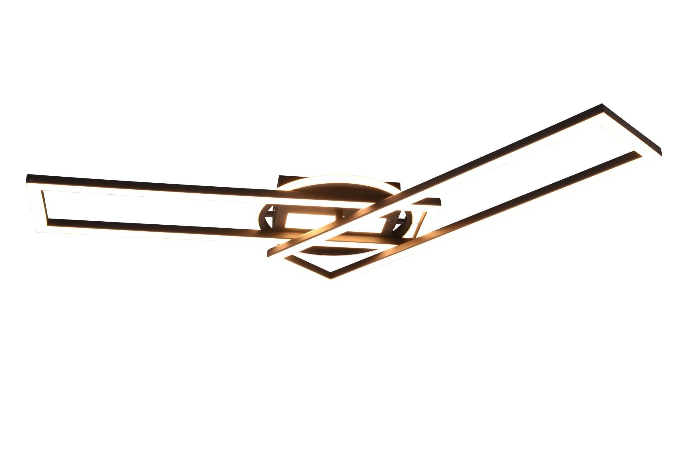 Plafonnier LED Noir Variateur Télécommande 4500 lm Gerät, Deckenventilator, Elektrisches Gerät